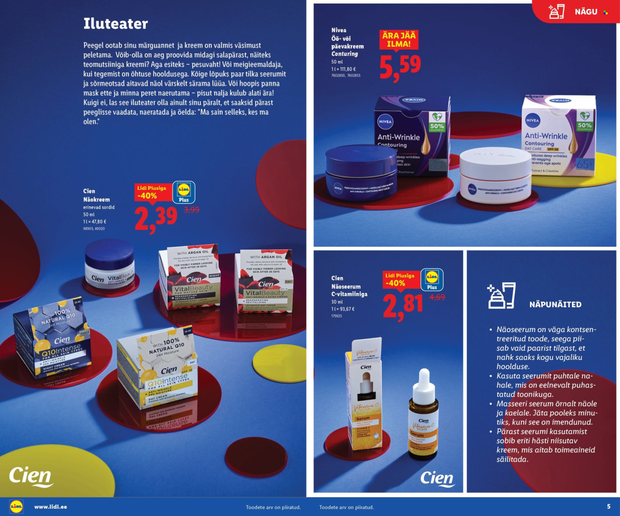 lidl - Lidl kliendileht - Ilukataloog (29.09 - 5.10.2025) - page: 3