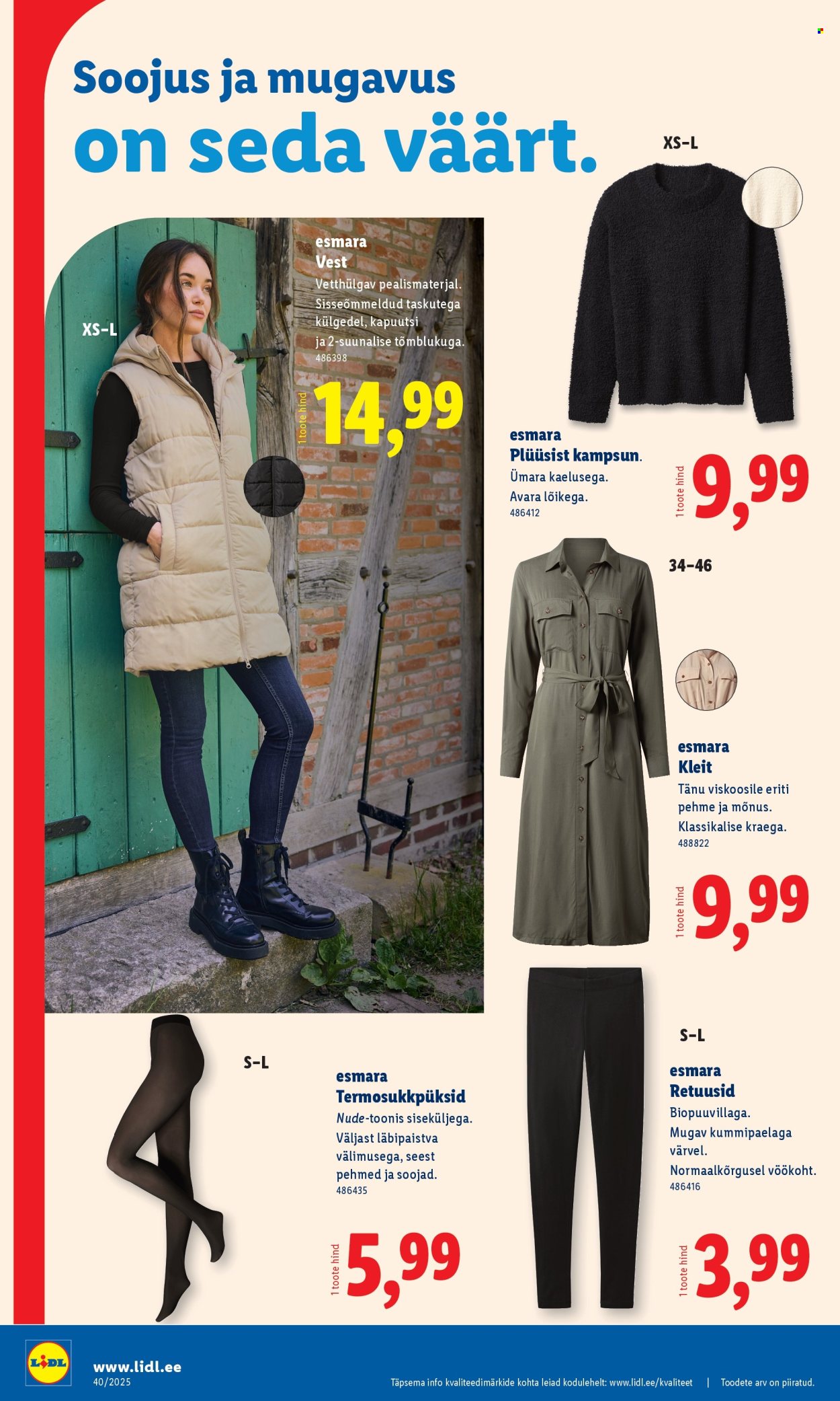lidl - Lidl kliendileht - Tööstuskaupade pakkumised (29.09 - 5.10.2025) - page: 12