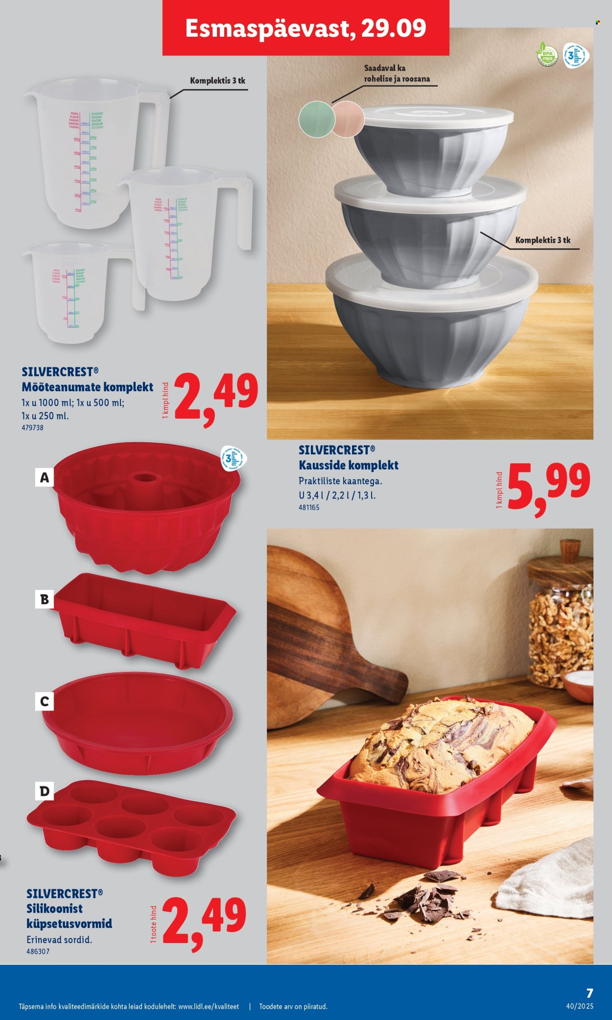 lidl - Lidl kliendileht - Tööstuskaupade pakkumised (29.09 - 5.10.2025) - page: 7