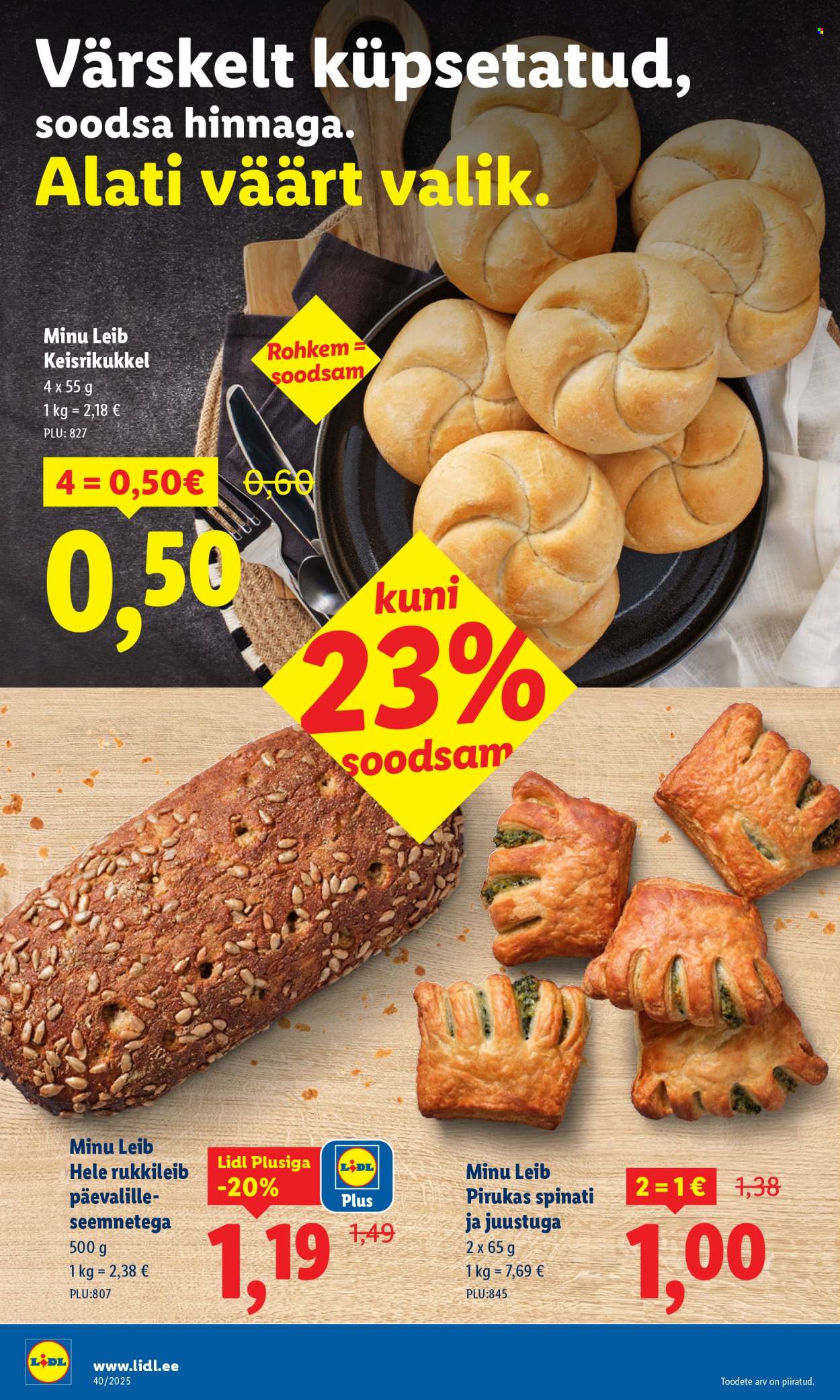 lidl - Lidl kliendileht - Kliendileht (29.09 - 5.10.2025) - page: 4