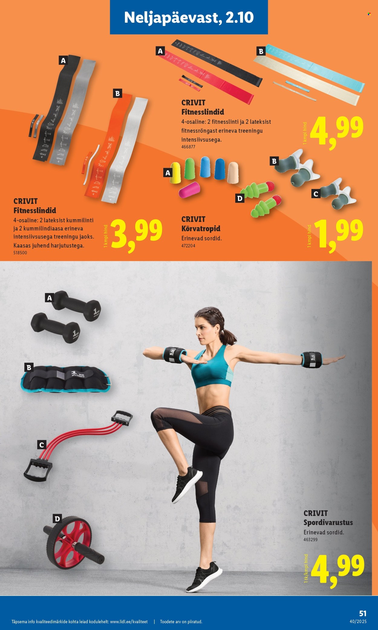 lidl - Lidl kliendileht - Kliendileht (29.09 - 5.10.2025) - page: 51