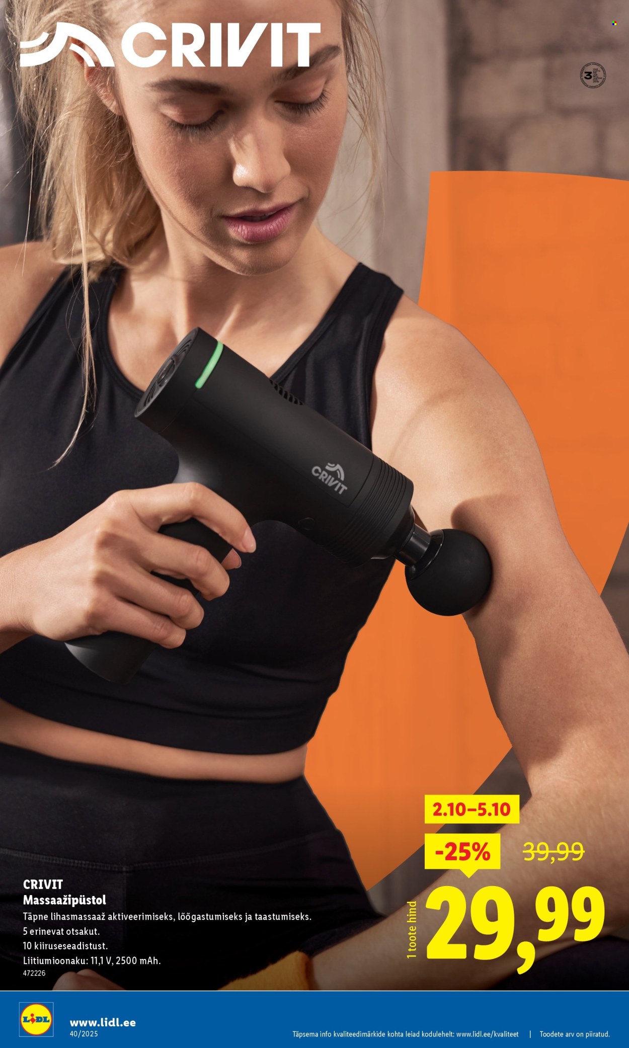 lidl - Lidl kliendileht - Kliendileht (29.09 - 5.10.2025) - page: 48