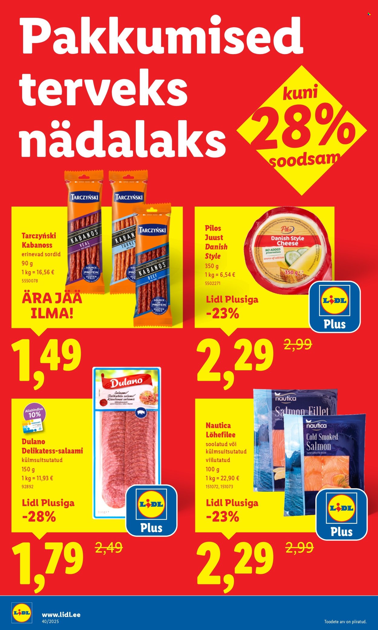 lidl - Lidl kliendileht - Kliendileht (29.09 - 5.10.2025) - page: 18