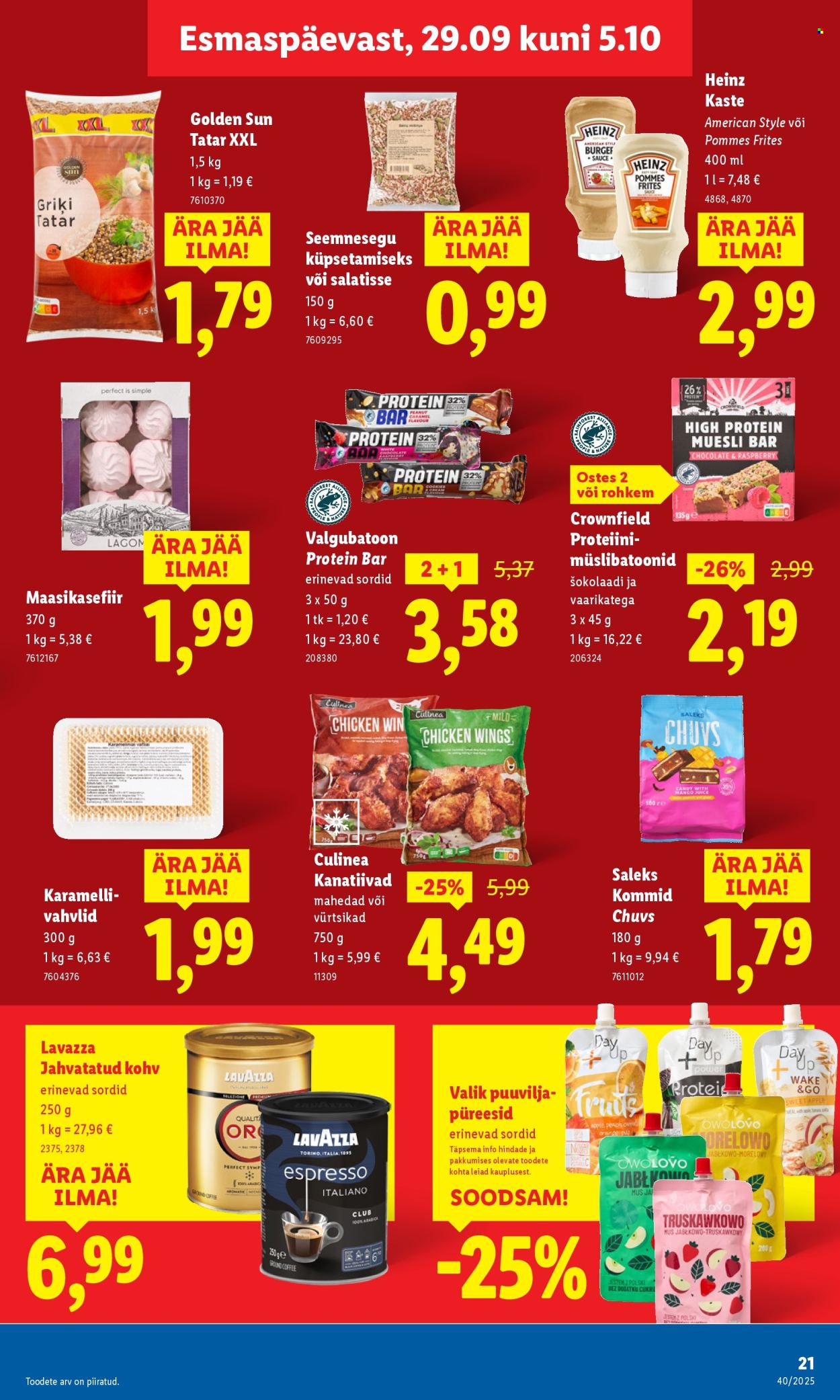 lidl - Lidl kliendileht - Kliendileht (29.09 - 5.10.2025) - page: 21