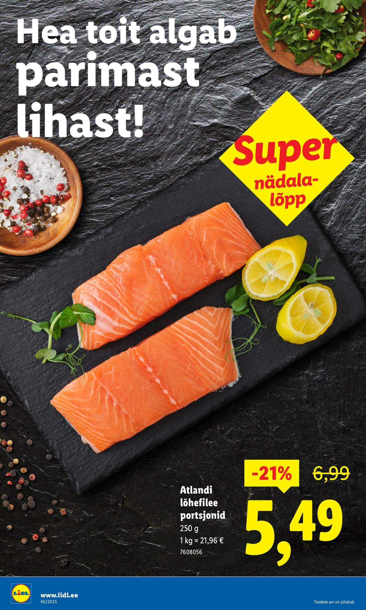 lidl - Lidl kliendileht - Nädalalõpu pakkumised (2.10 - 5.10.2025) - page: 14