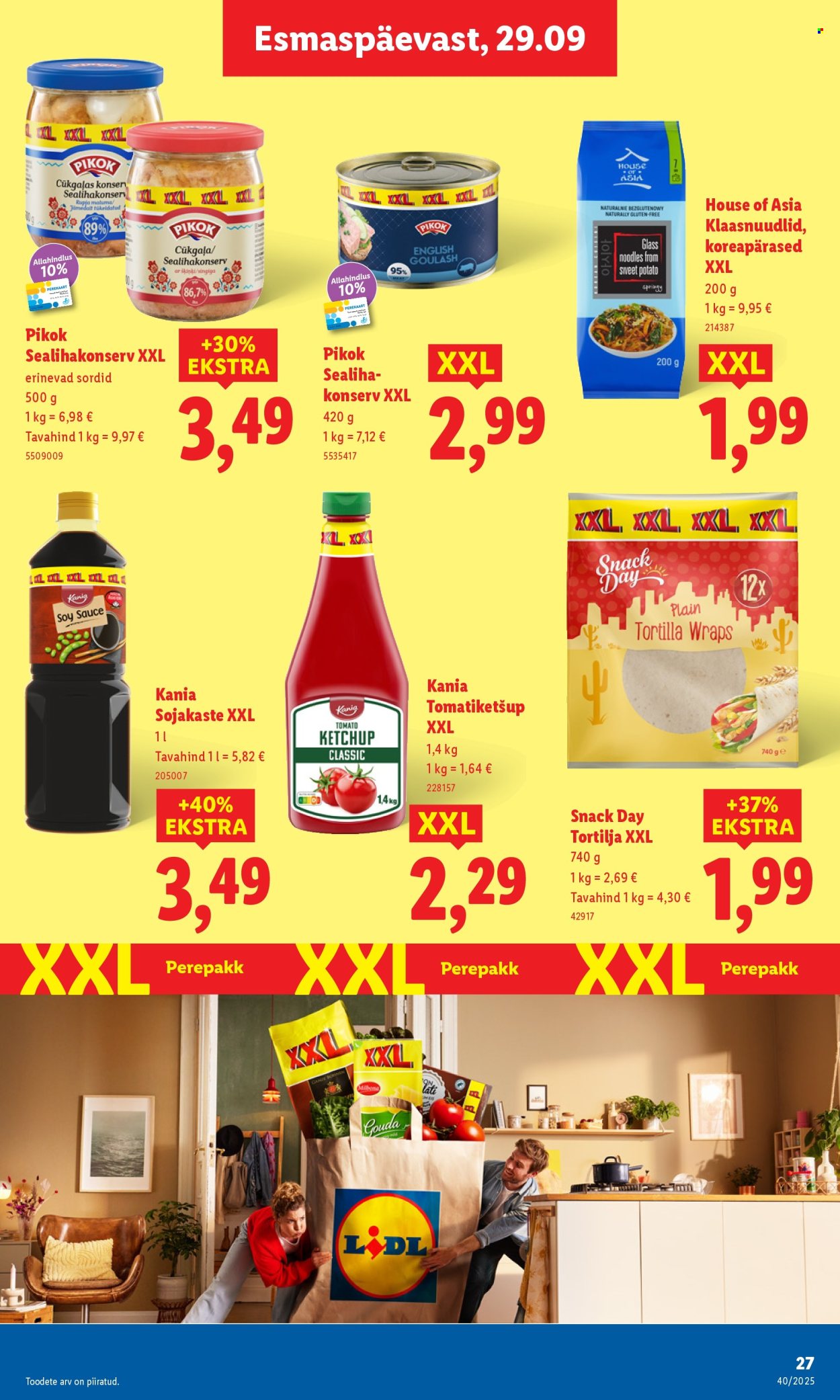 lidl - Lidl kliendileht - Nädalalõpu pakkumised (2.10 - 5.10.2025) - page: 27