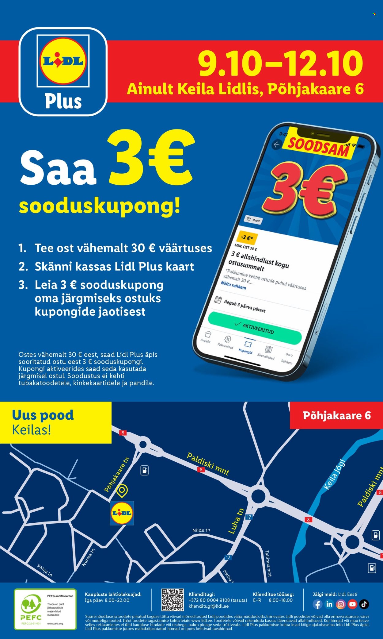 lidl - Lidl kliendileht - Keila, Põhjakaare tee 6 Alates (9.10 - 12.10.2025) - page: 8