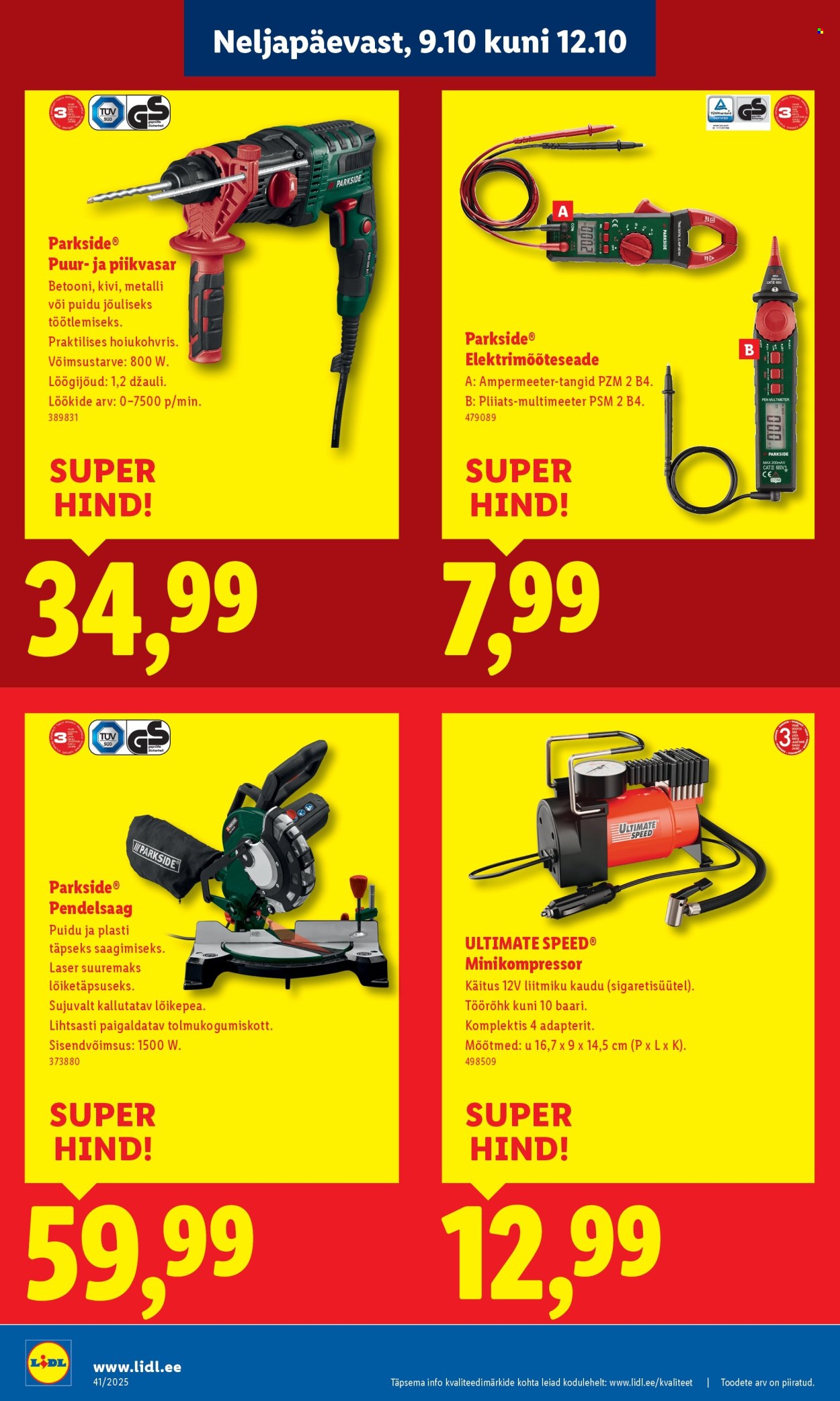 lidl - Lidl kliendileht - Keila, Põhjakaare tee 6 Alates (9.10 - 12.10.2025) - page: 6