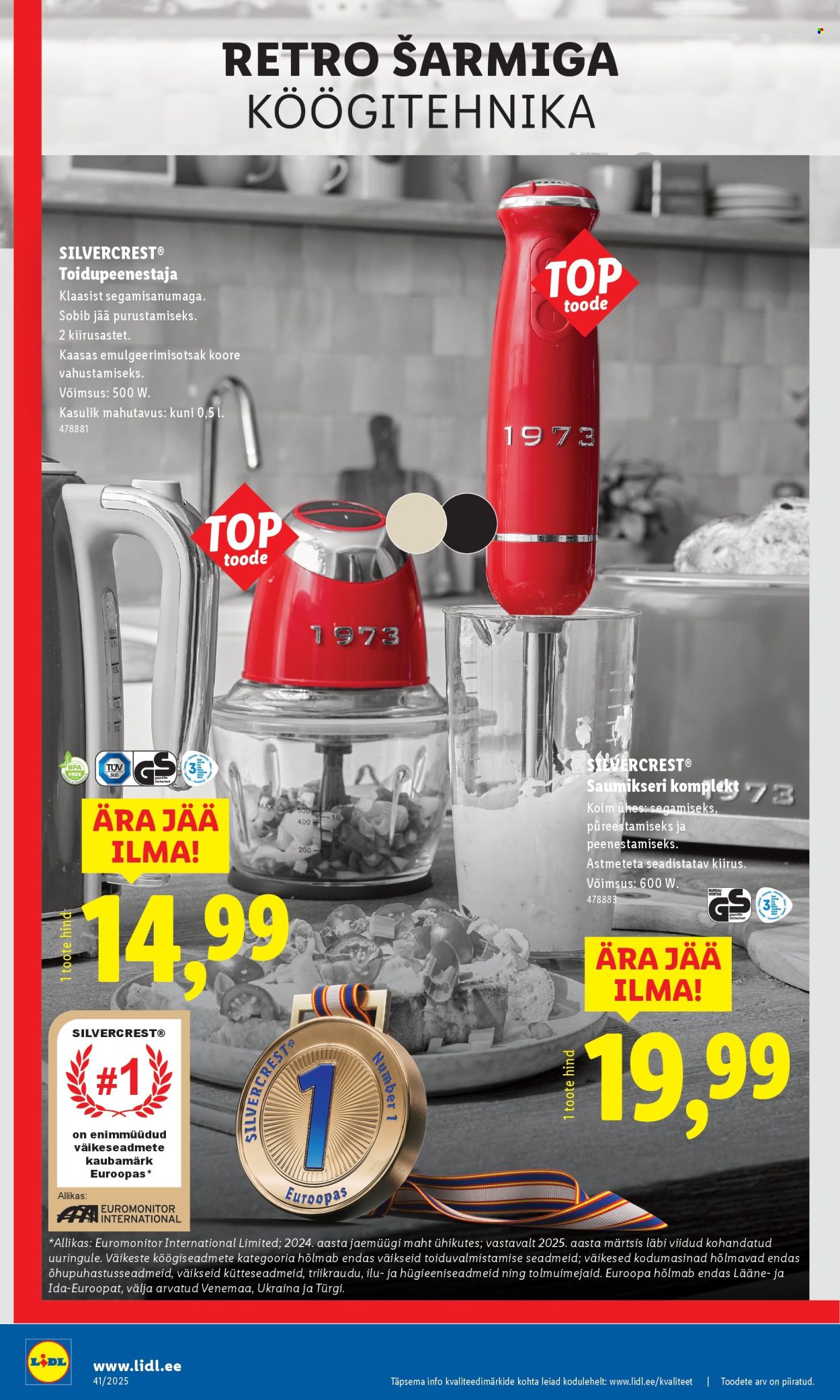 lidl - Lidl kliendileht - Tööstuskaupade pakkumised (6.10 - 12.10.2025) - page: 6