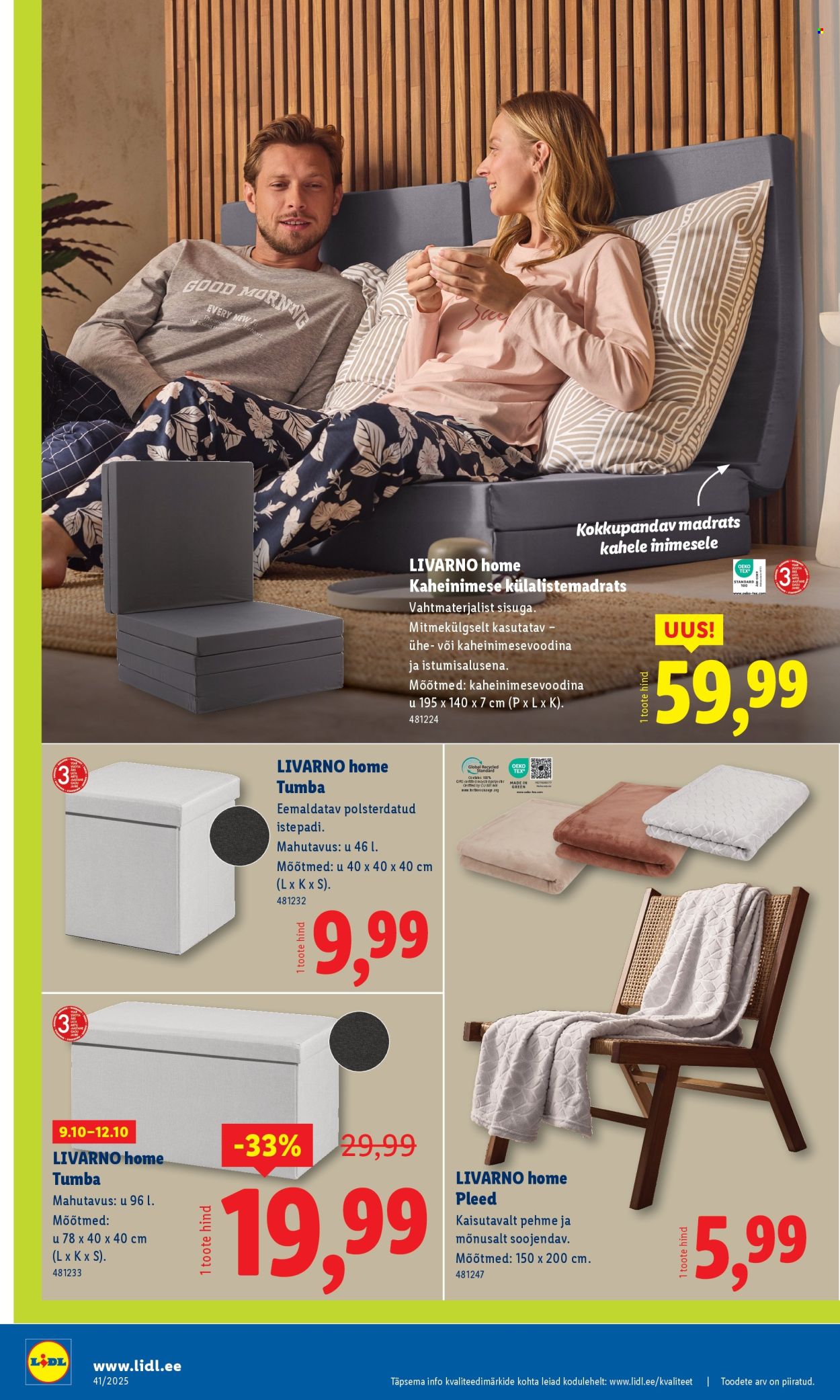 lidl - Lidl kliendileht - Tööstuskaupade pakkumised (6.10 - 12.10.2025) - page: 28