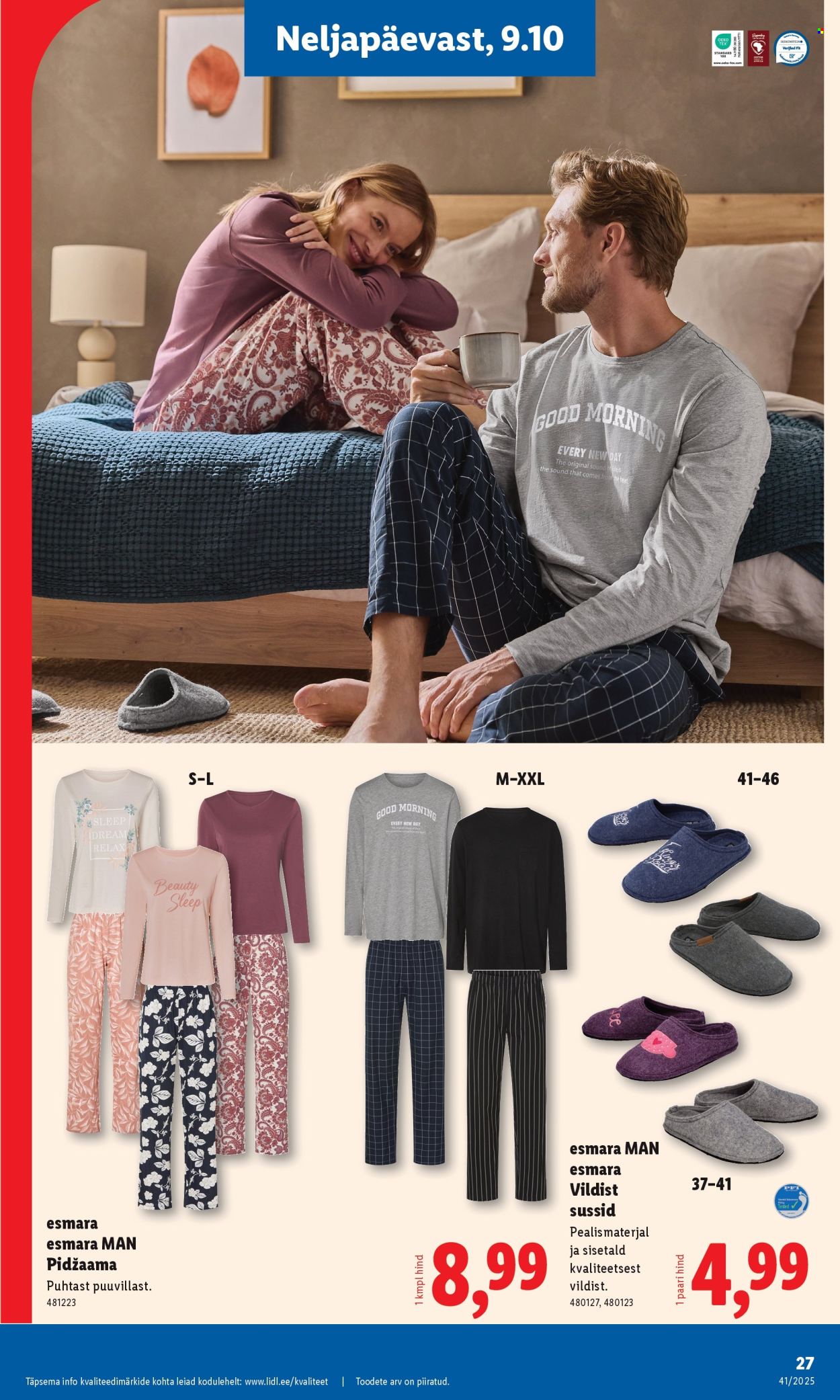 lidl - Lidl kliendileht - Tööstuskaupade pakkumised (6.10 - 12.10.2025) - page: 27