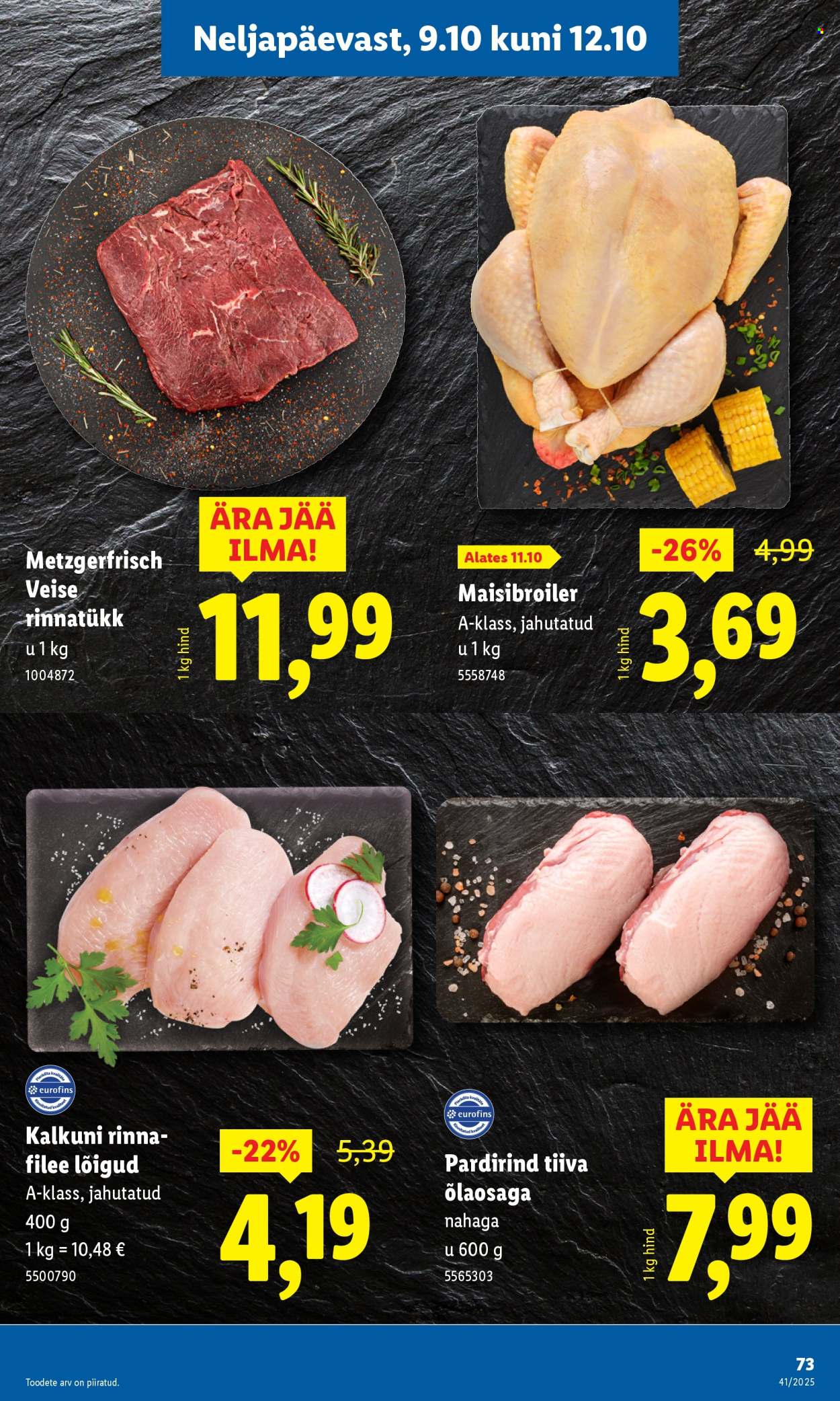 lidl - Lidl kliendileht - Kliendileht (6.10 - 12.10.2025) - page: 73
