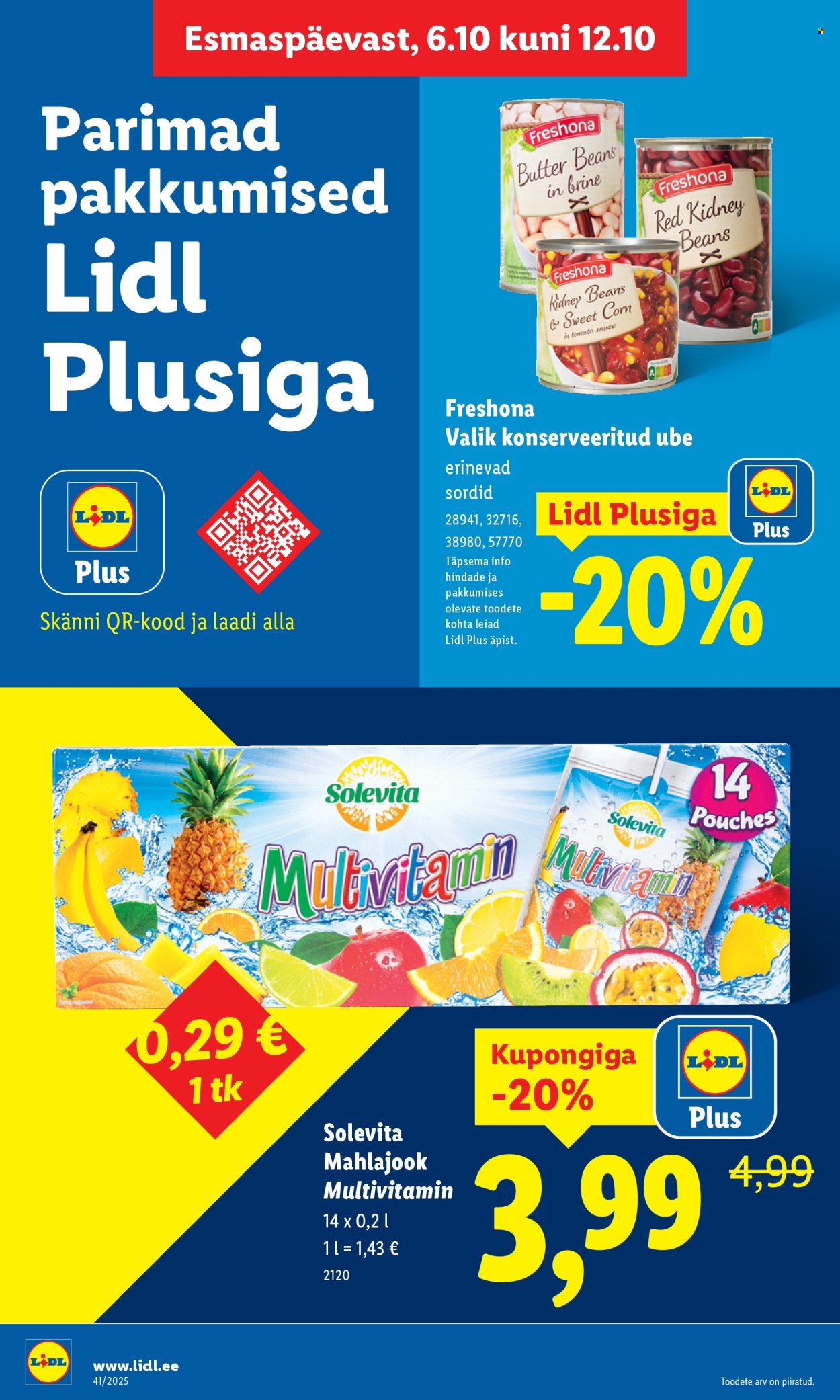 lidl - Lidl kliendileht - Kliendileht (6.10 - 12.10.2025) - page: 32
