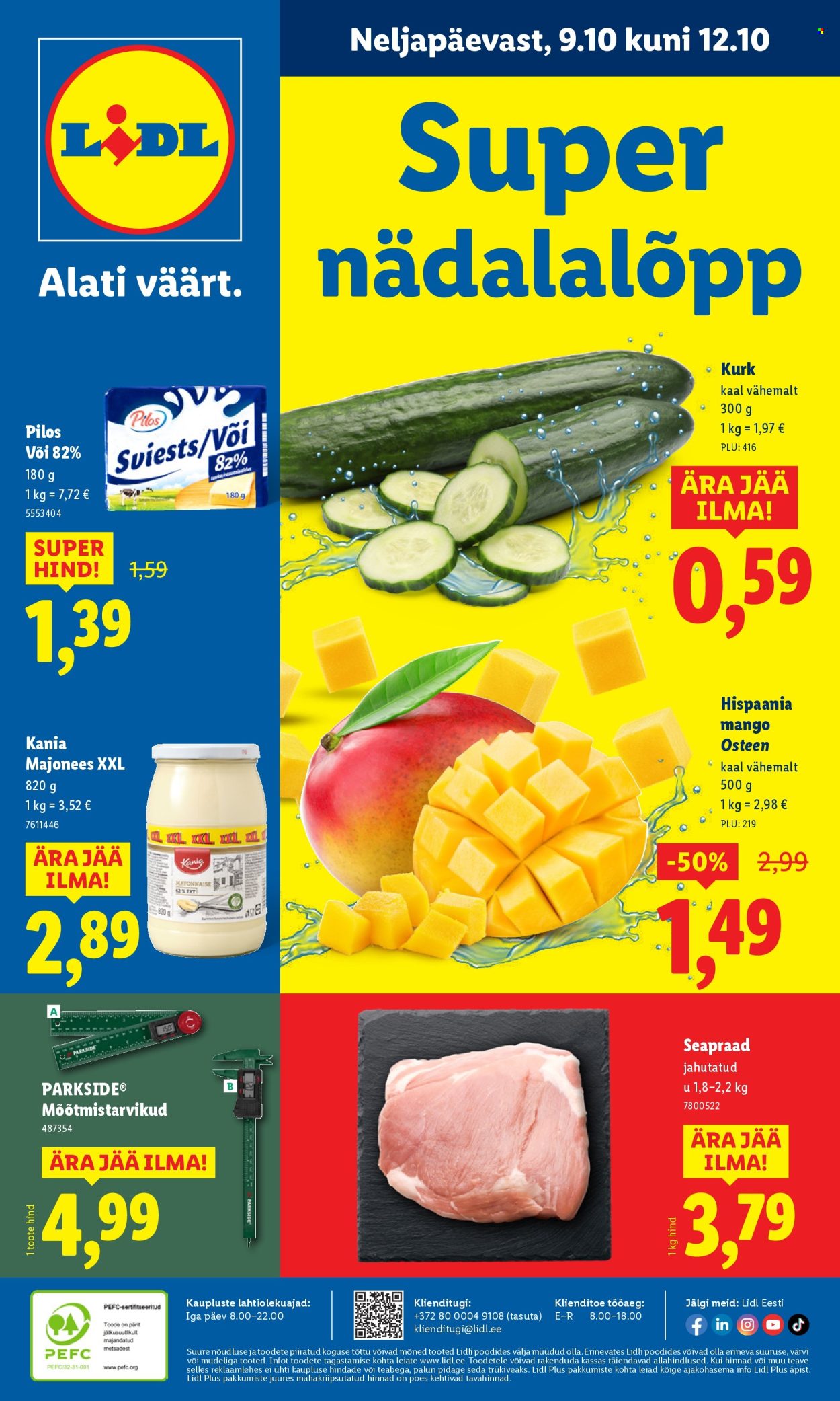 lidl - Lidl kliendileht - Kliendileht (6.10 - 12.10.2025) - page: 78