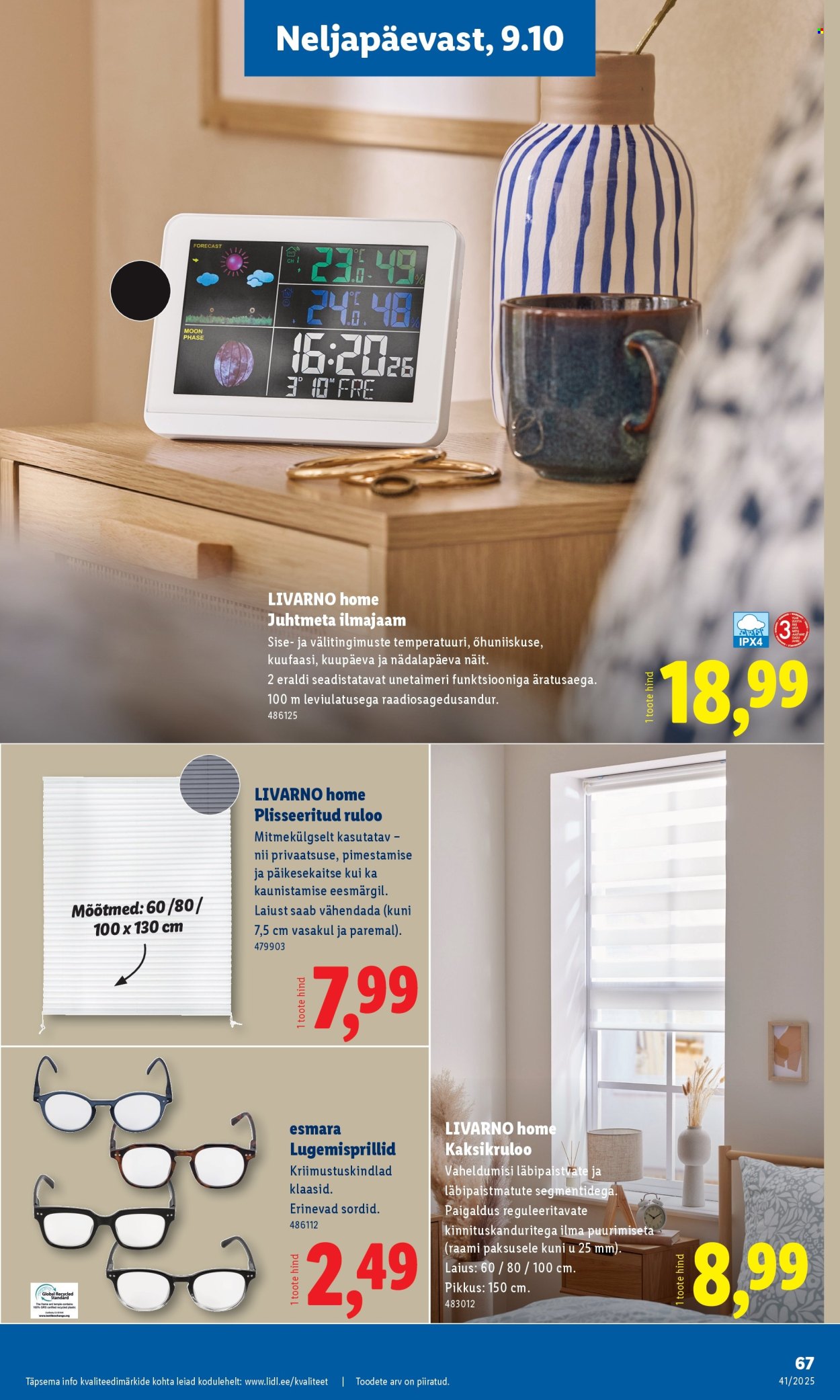 lidl - Lidl kliendileht - Kliendileht (6.10 - 12.10.2025) - page: 67