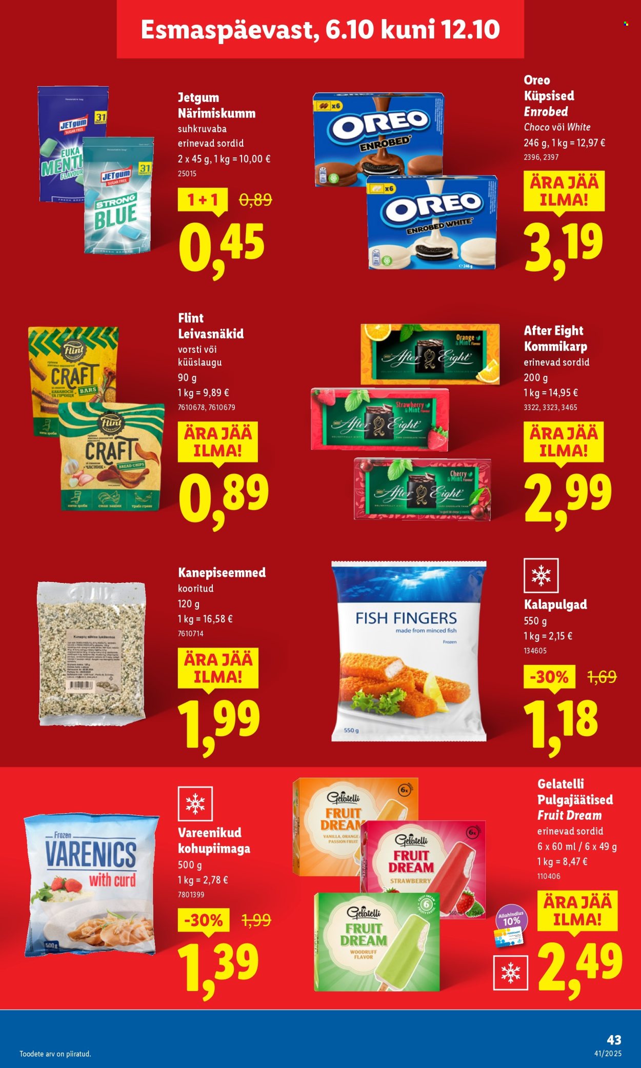 lidl - Lidl kliendileht - Kliendileht (6.10 - 12.10.2025) - page: 43