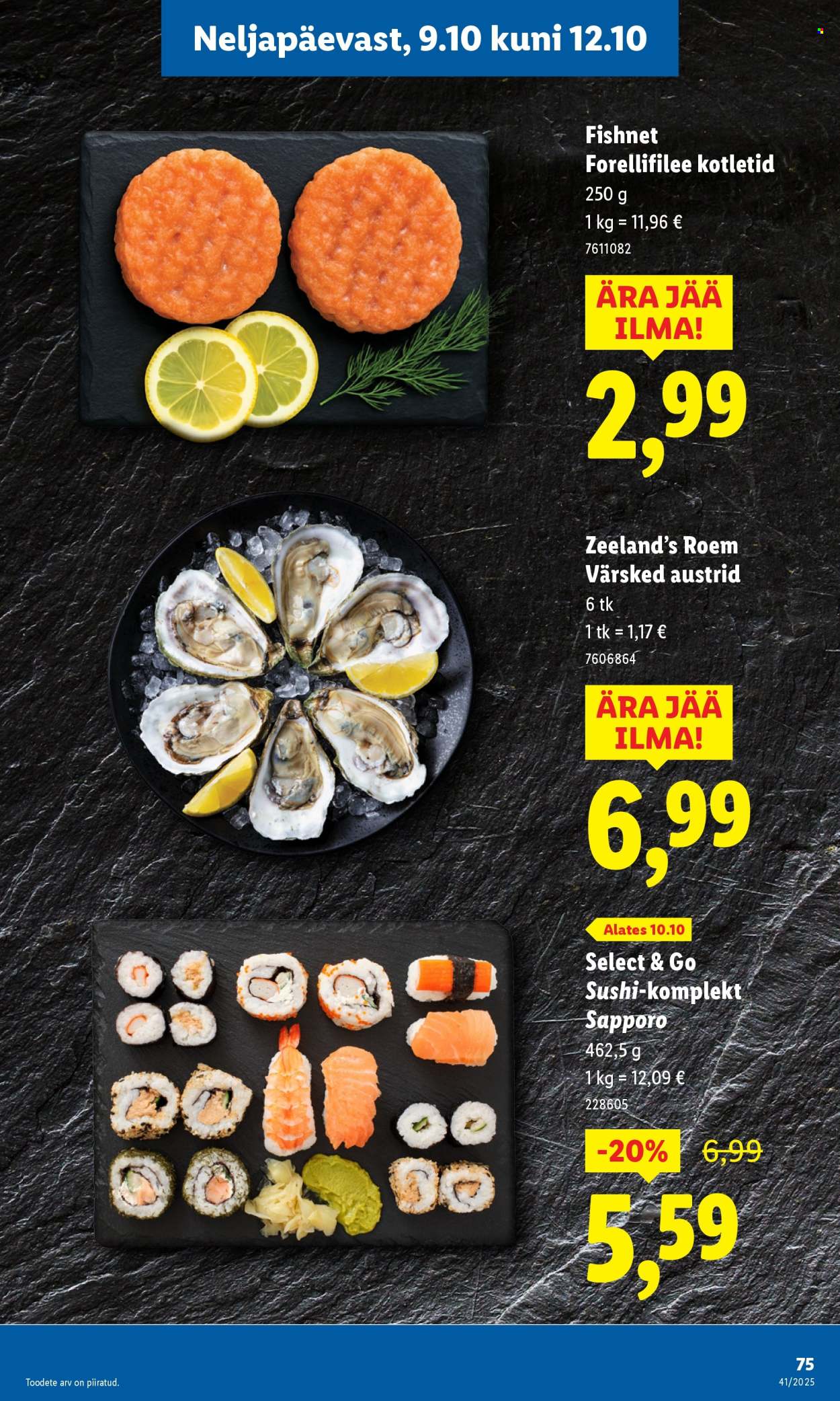 lidl - Lidl kliendileht - Kliendileht (6.10 - 12.10.2025) - page: 75