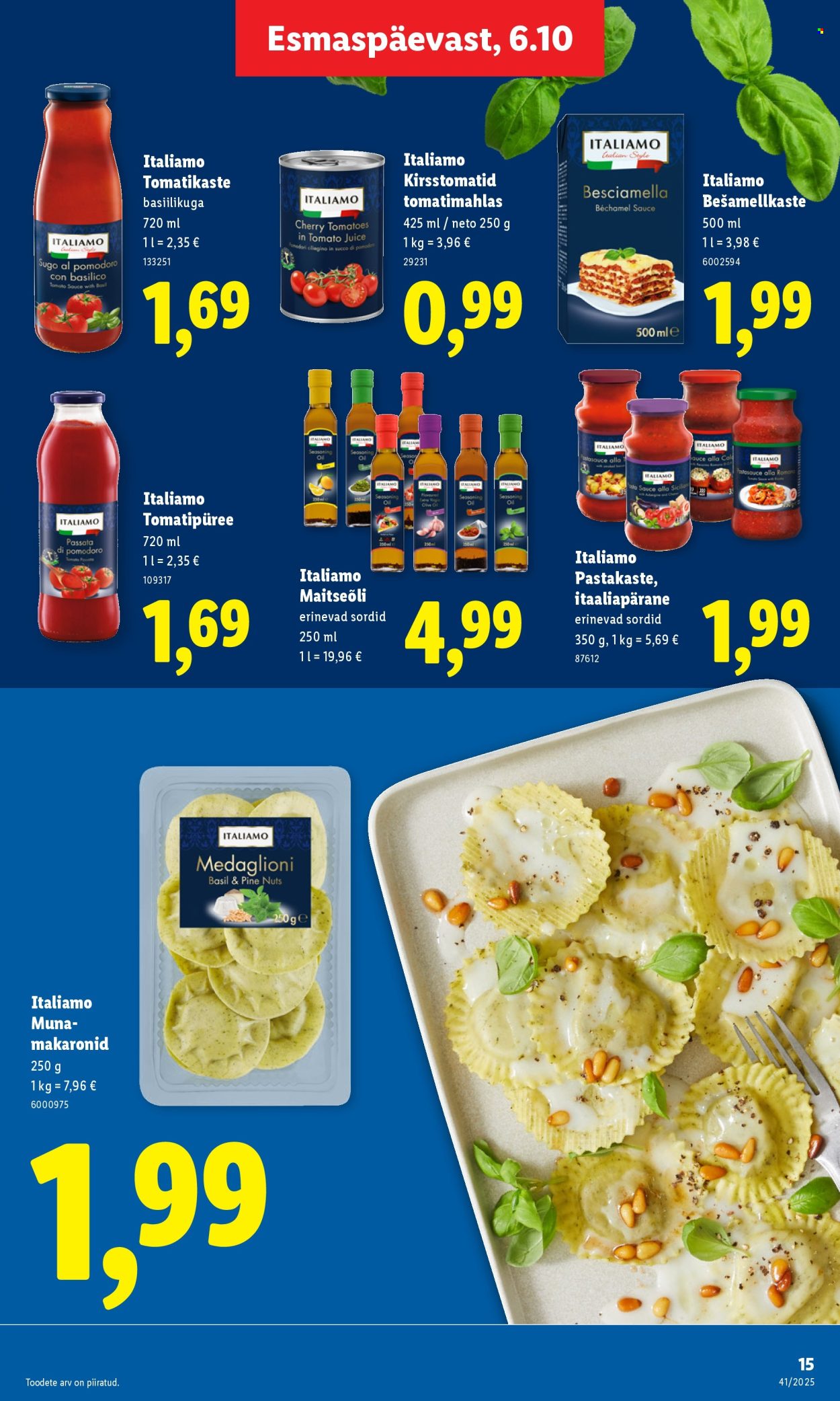 lidl - Lidl kliendileht - Kliendileht (6.10 - 12.10.2025) - page: 15