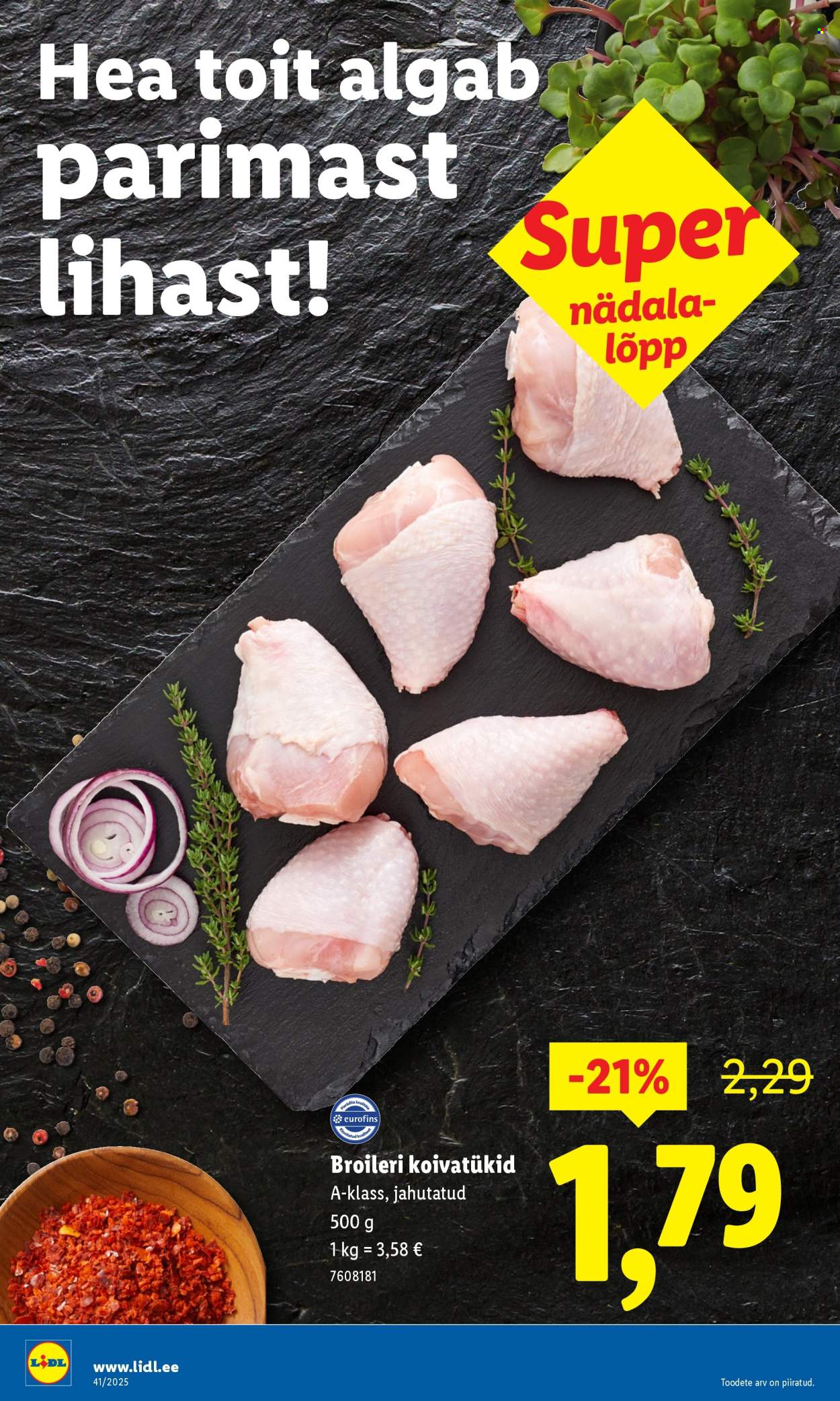 lidl - Lidl kliendileht - Kliendileht (6.10 - 12.10.2025) - page: 72