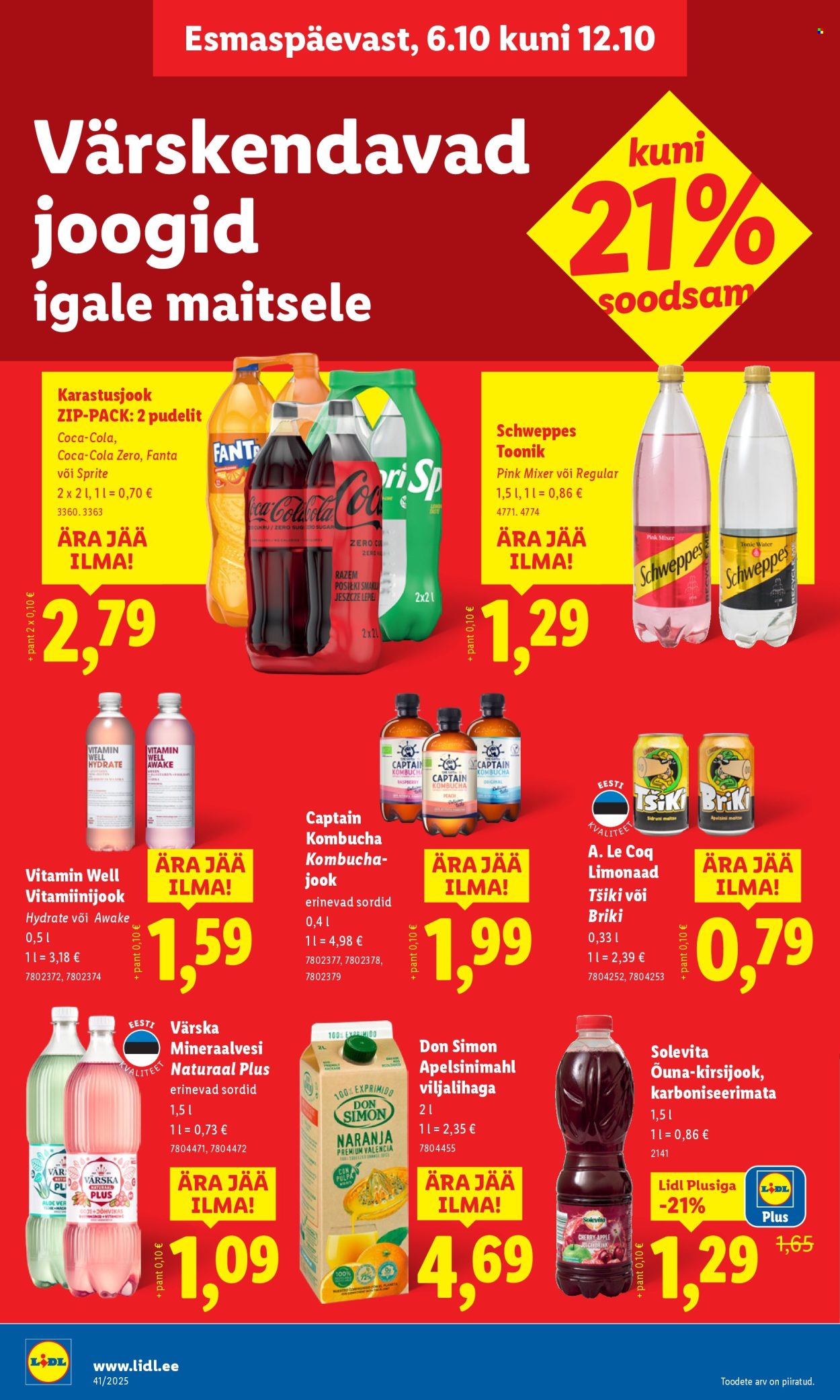 lidl - Lidl kliendileht - Kliendileht (6.10 - 12.10.2025) - page: 38