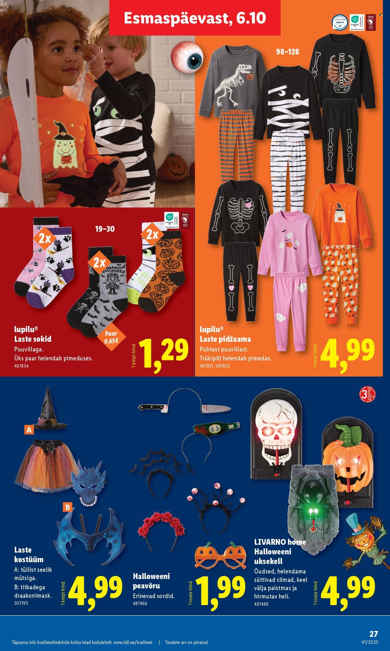 lidl - Lidl kliendileht - Kliendileht (6.10 - 12.10.2025) - page: 27