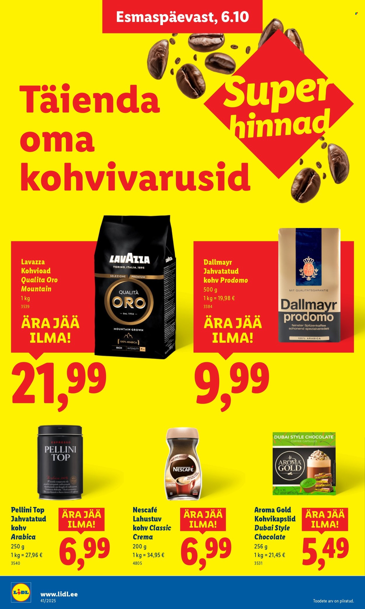 lidl - Lidl kliendileht - Kliendileht (6.10 - 12.10.2025) - page: 40