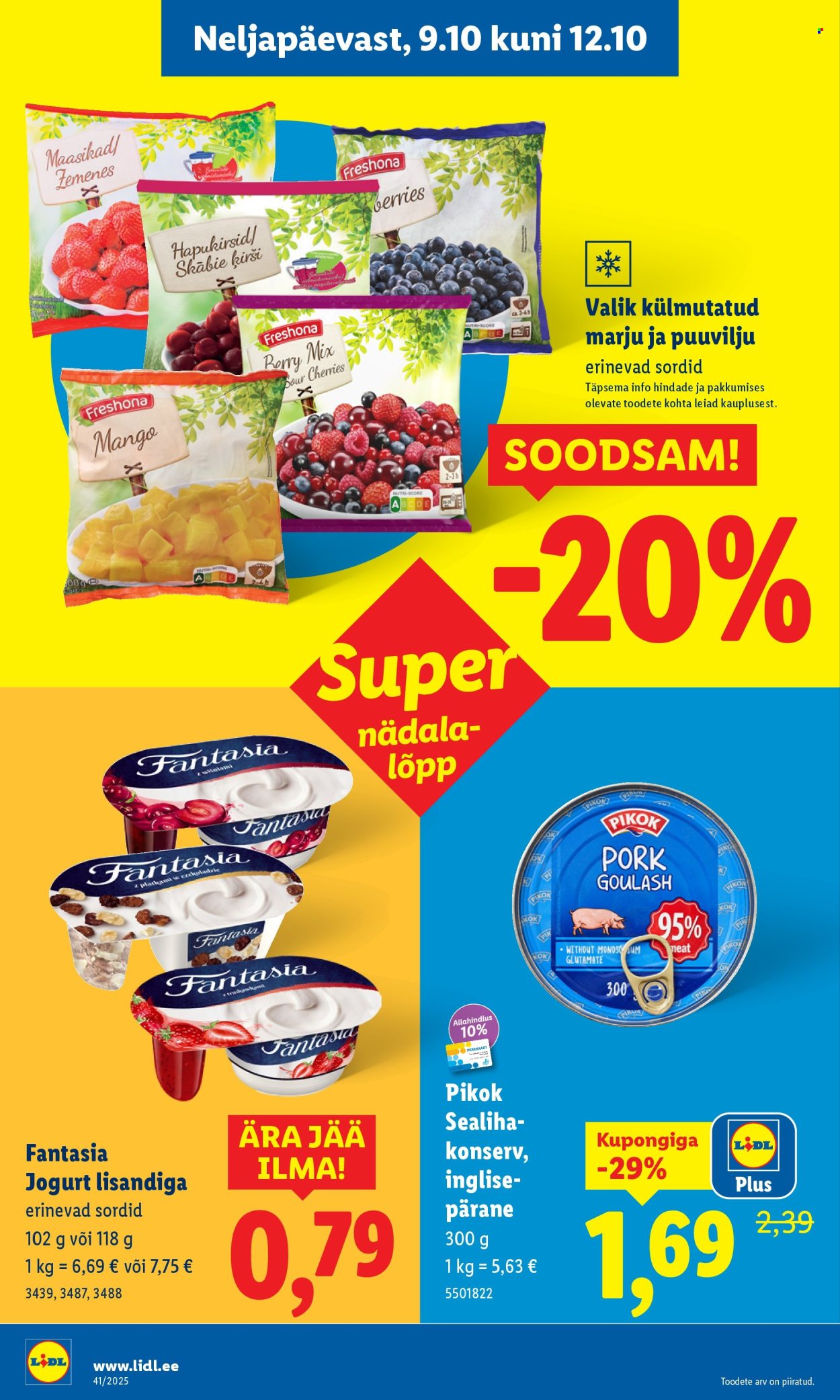 lidl - Lidl kliendileht - Kliendileht (6.10 - 12.10.2025) - page: 76