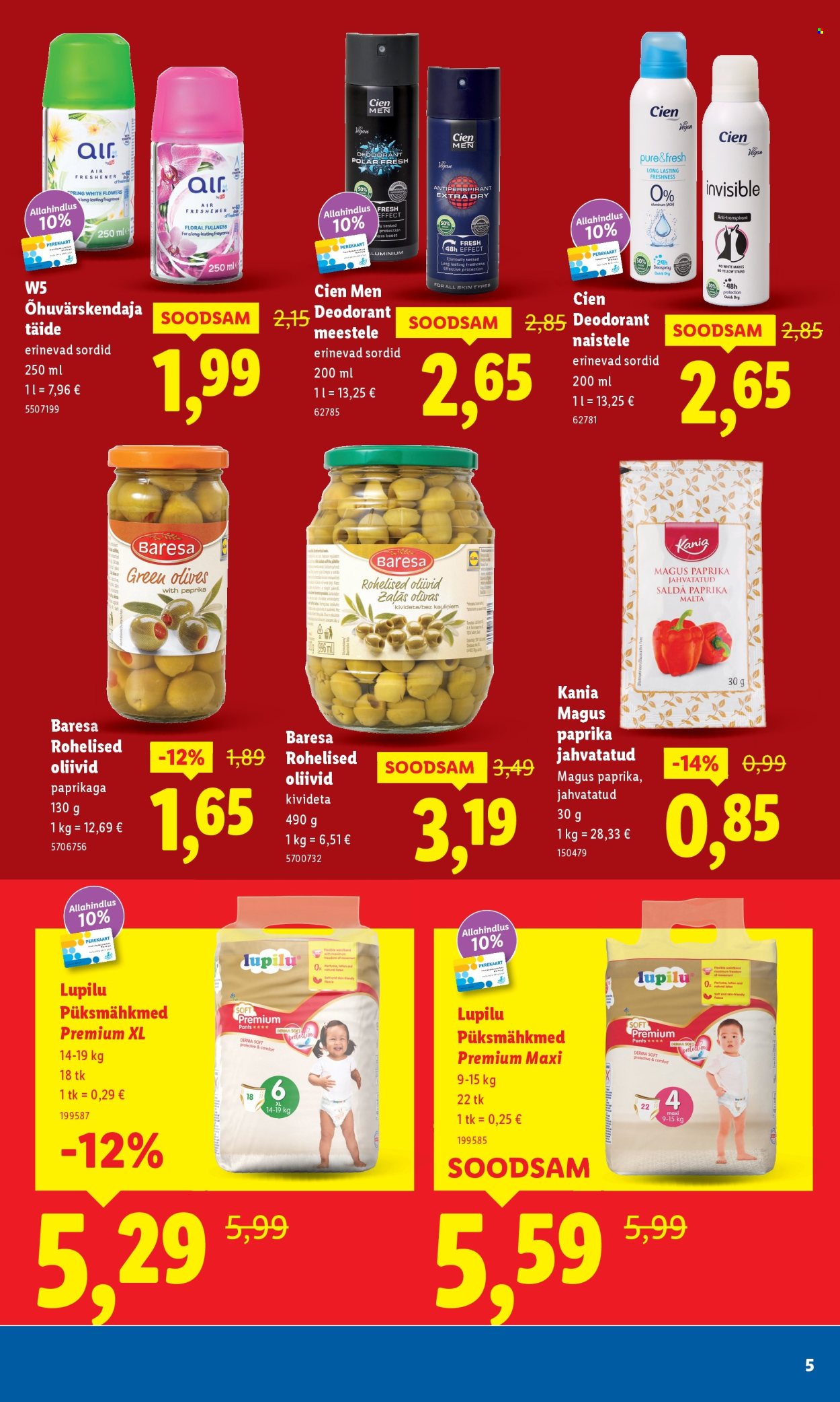 lidl - Lidl kliendileht - Hinnad langevad! Uus madalam hind (29.09 - 28.10.2025) - page: 5