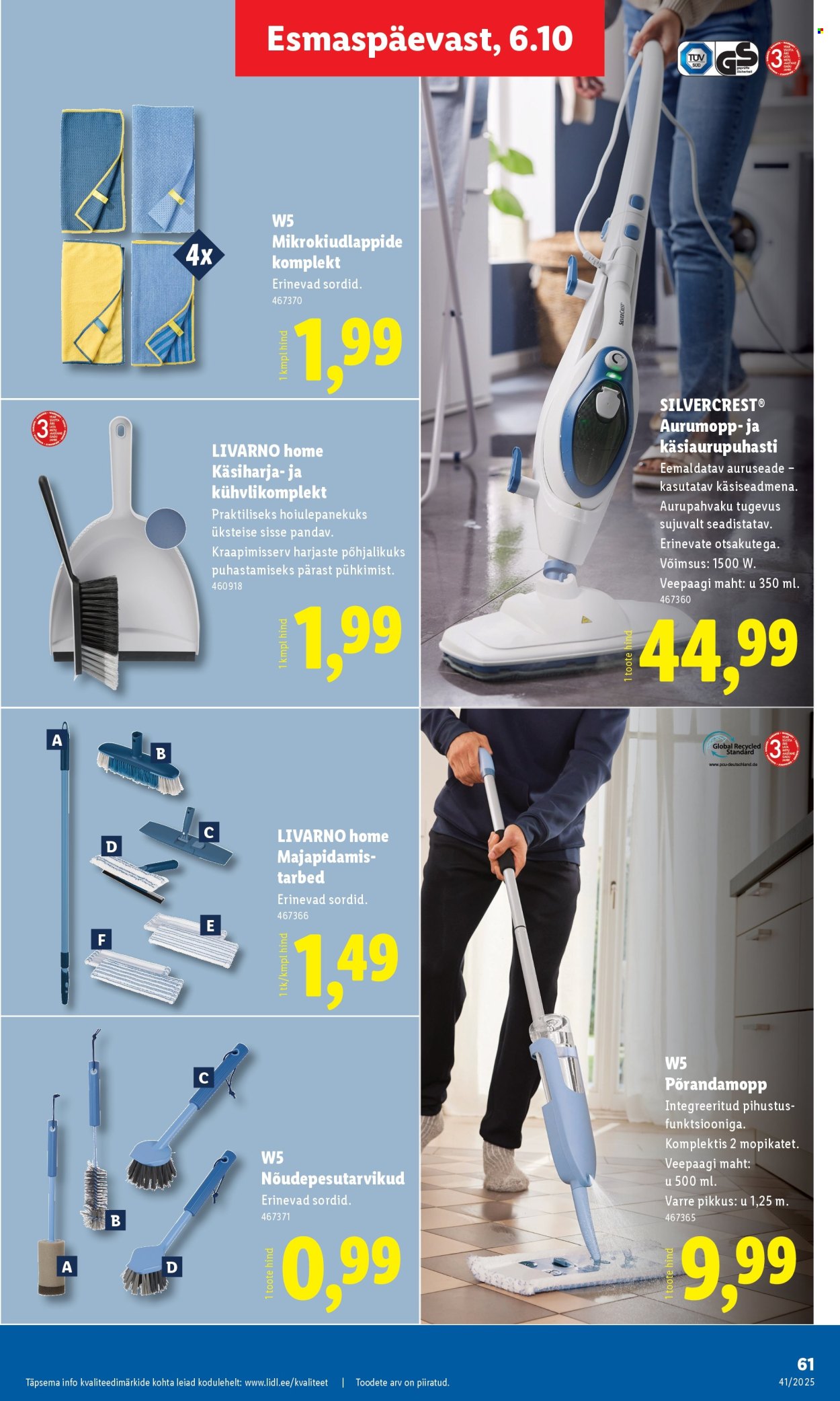 lidl - Lidl kliendileht - Nädalalõpu pakkumised (9.10 - 12.10.2025) - page: 61 lidl - Lidl kliendileht - Nädalalõpu pakkumised (9.10 - 12.10.2025) - page: 61