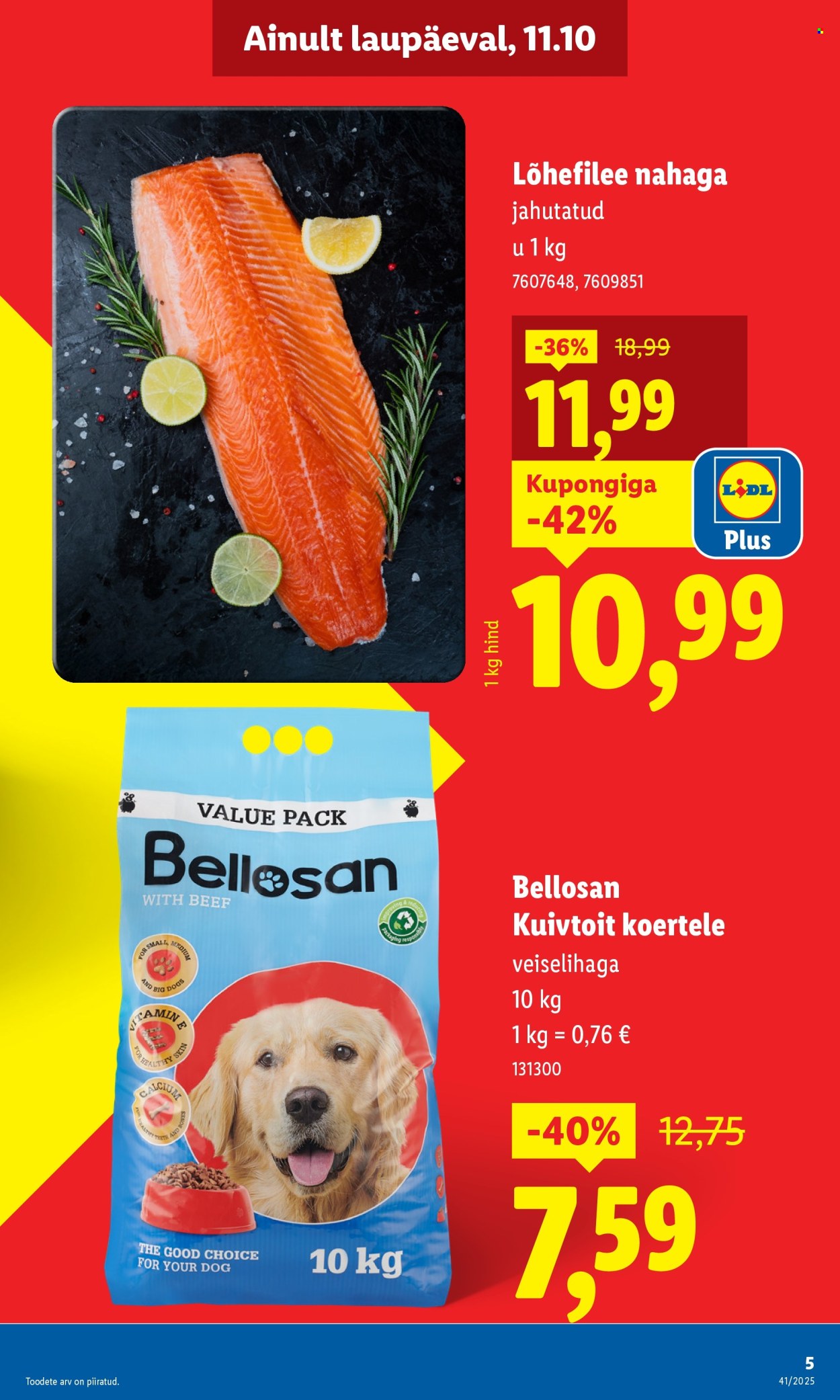 lidl - Lidl kliendileht - Nädalalõpu pakkumised (9.10 - 12.10.2025) - page: 5 lidl - Lidl kliendileht - Nädalalõpu pakkumised (9.10 - 12.10.2025) - page: 5
