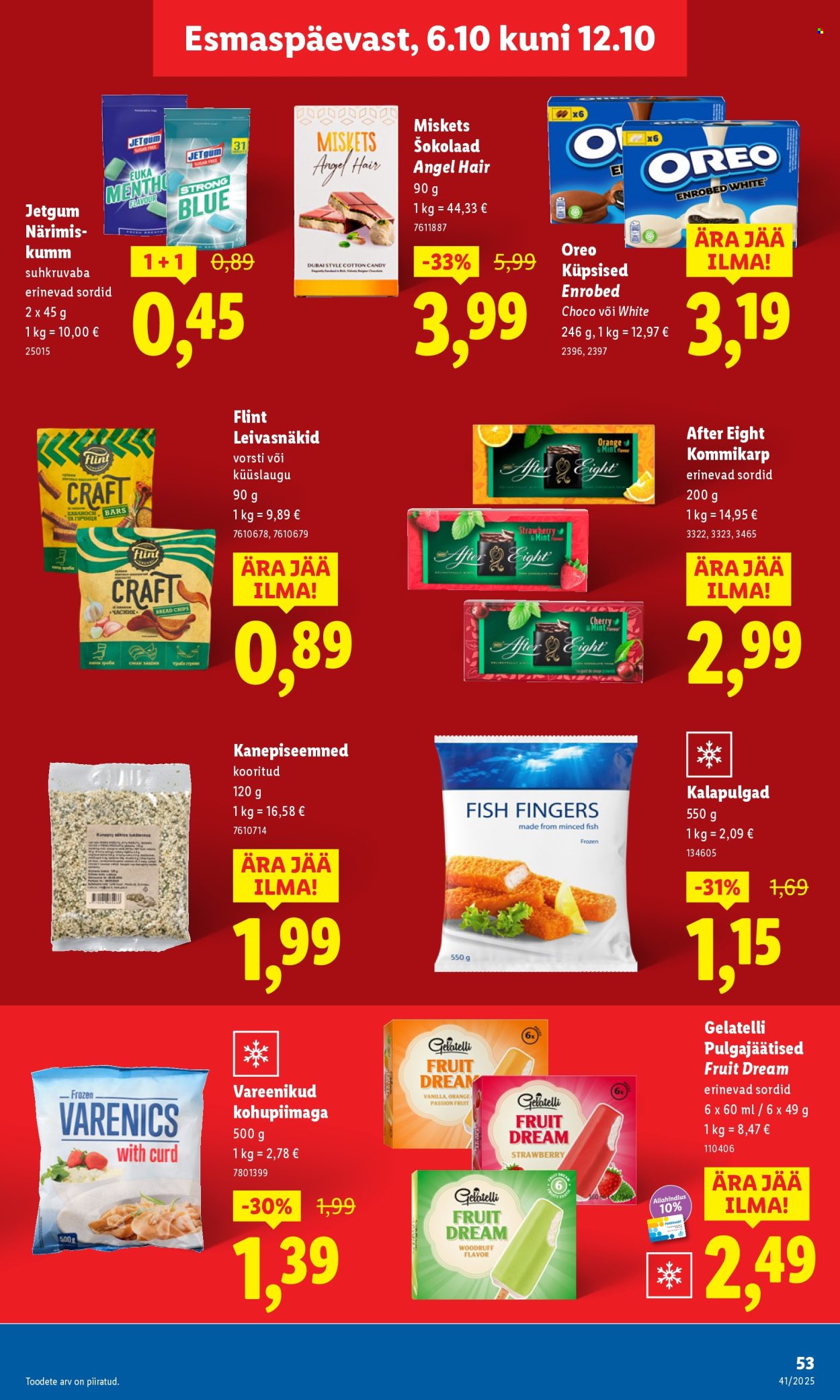 lidl - Lidl kliendileht - Nädalalõpu pakkumised (9.10 - 12.10.2025) - page: 53 lidl - Lidl kliendileht - Nädalalõpu pakkumised (9.10 - 12.10.2025) - page: 53