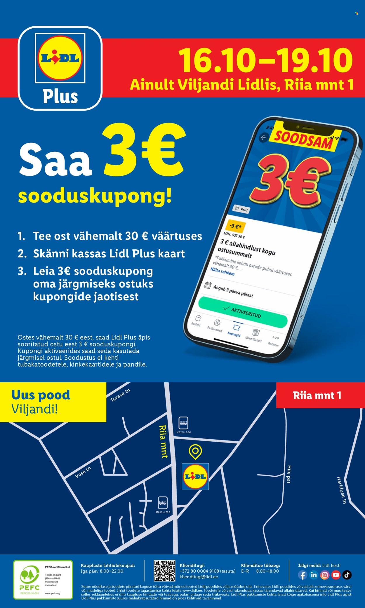 lidl - Lidl kliendileht - Viljandi, Riia mnt 1 (16.10 - 19.10.2025) - page: 8