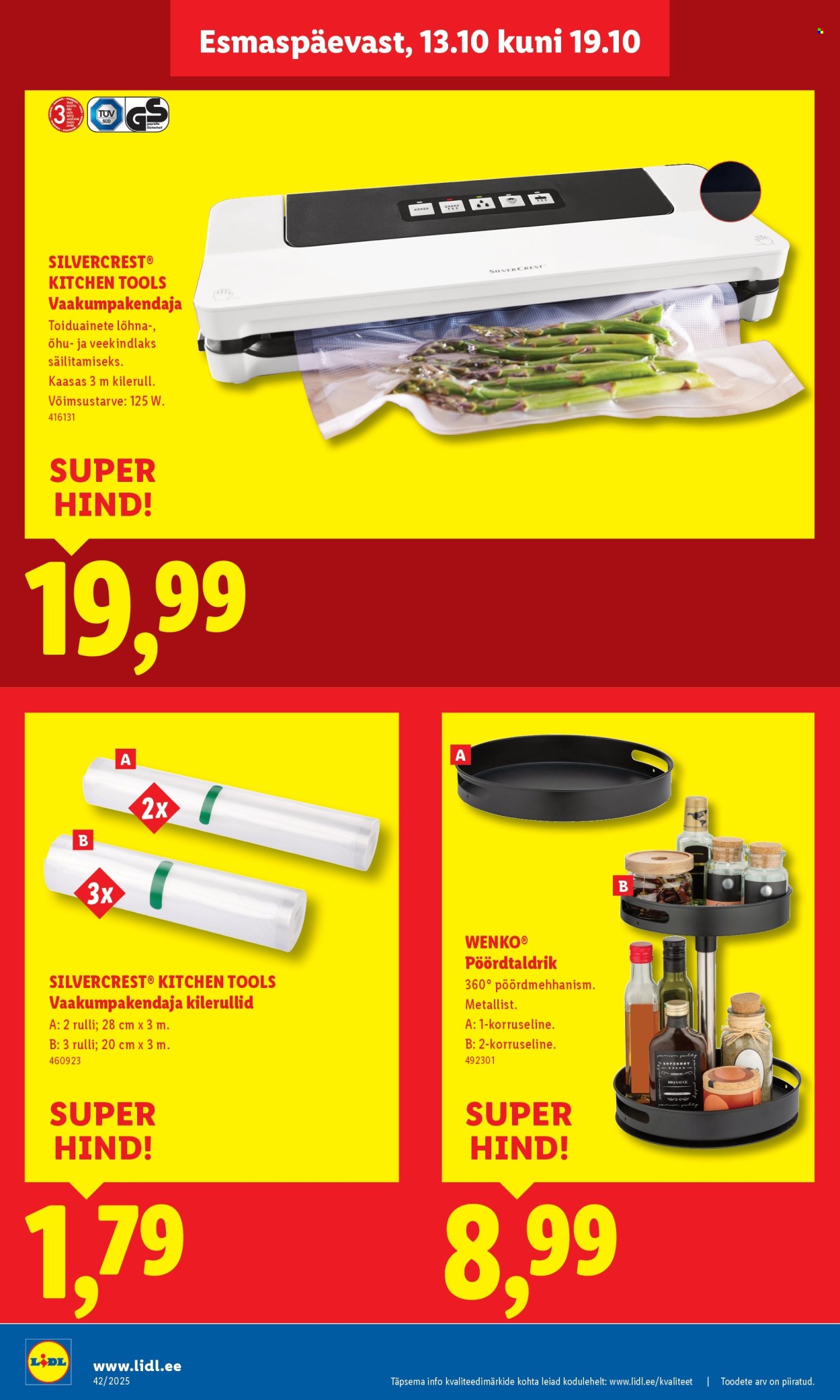lidl - Lidl kliendileht - Keila, Põhjakaare tee (13.10 - 19.10.2025) - page: 4