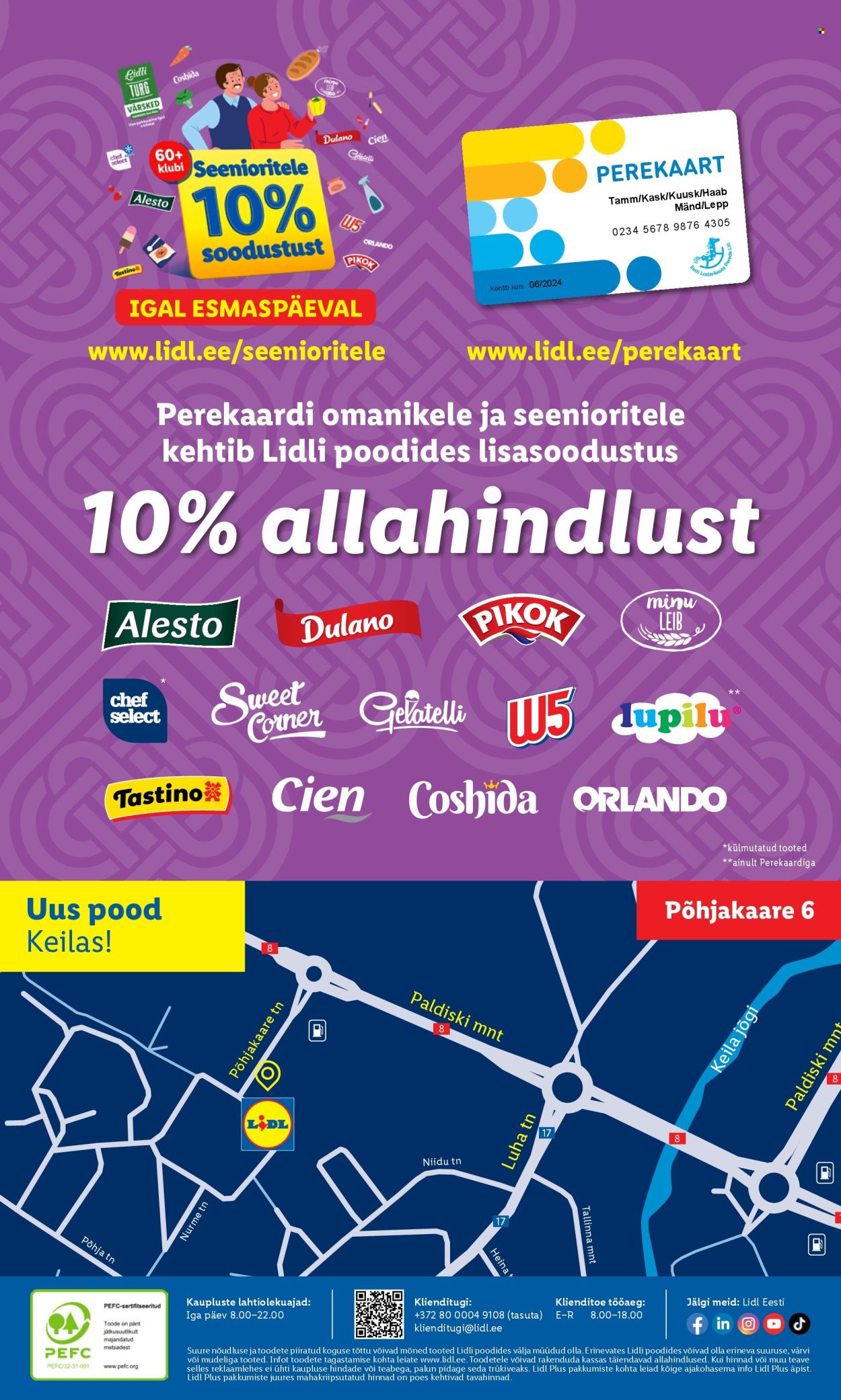 lidl - Lidl kliendileht - Keila, Põhjakaare tee (13.10 - 19.10.2025) - page: 8