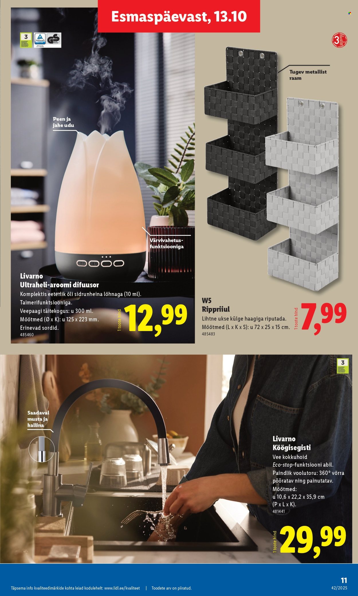 lidl - Lidl kliendileht - Tööstuskaupade pakkumised (13.10 - 19.10.2025) - page: 11