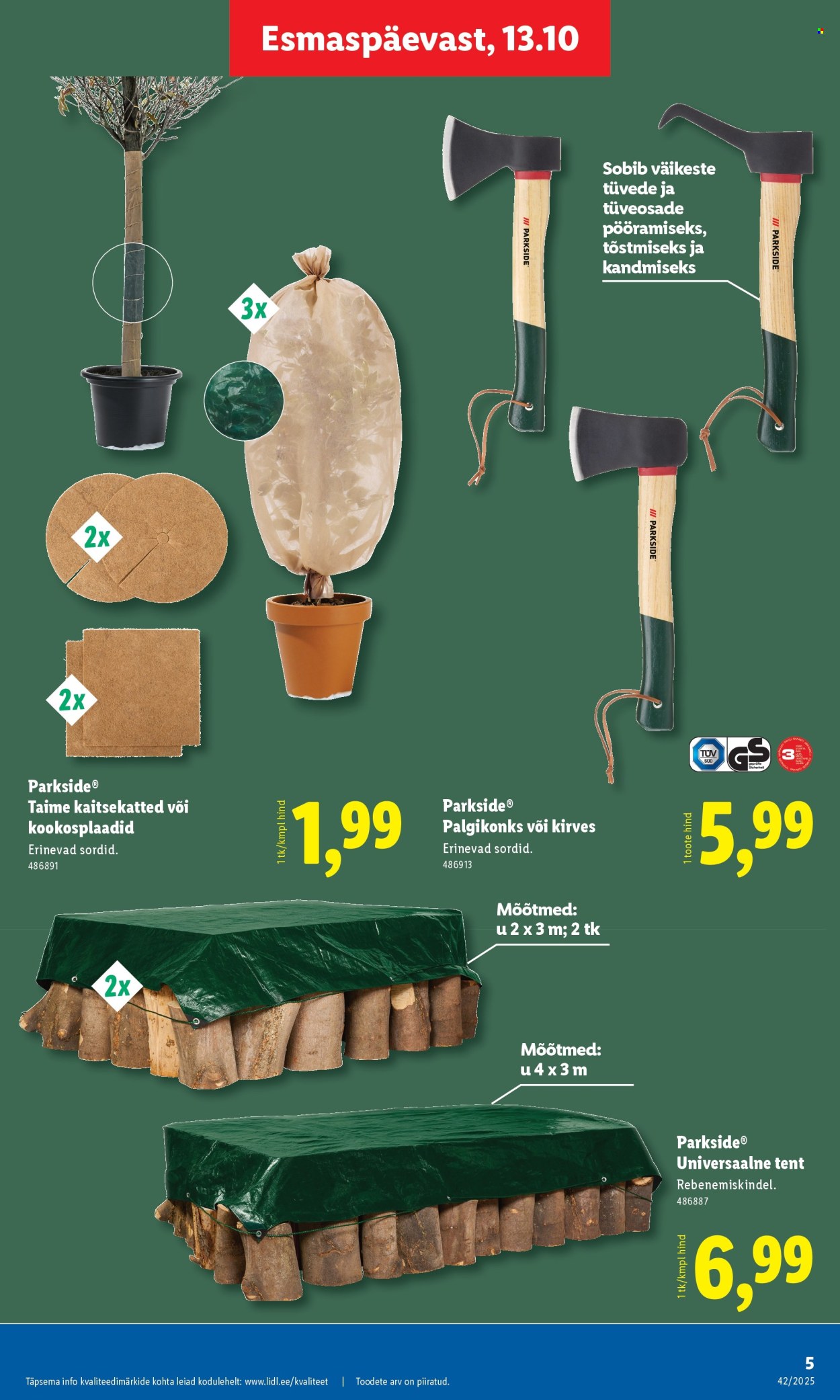 lidl - Lidl kliendileht - Tööstuskaupade pakkumised (13.10 - 19.10.2025) - page: 5