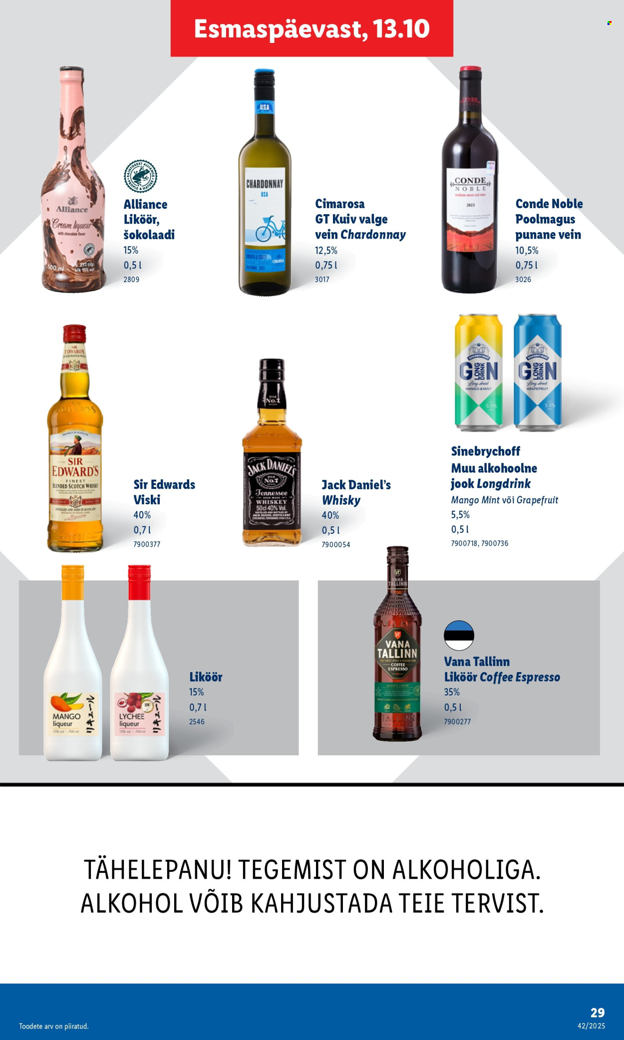 lidl - Lidl kliendileht - Kliendileht (13.10 - 19.10.2025) - page: 29