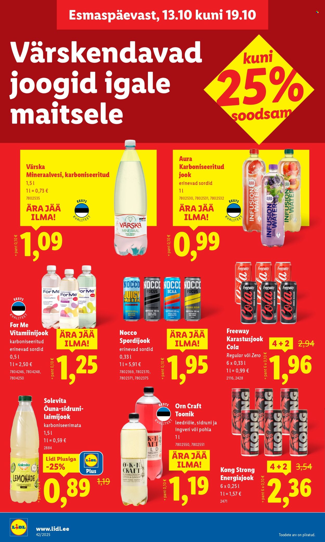 lidl - Lidl kliendileht - Kliendileht (13.10 - 19.10.2025) - page: 28