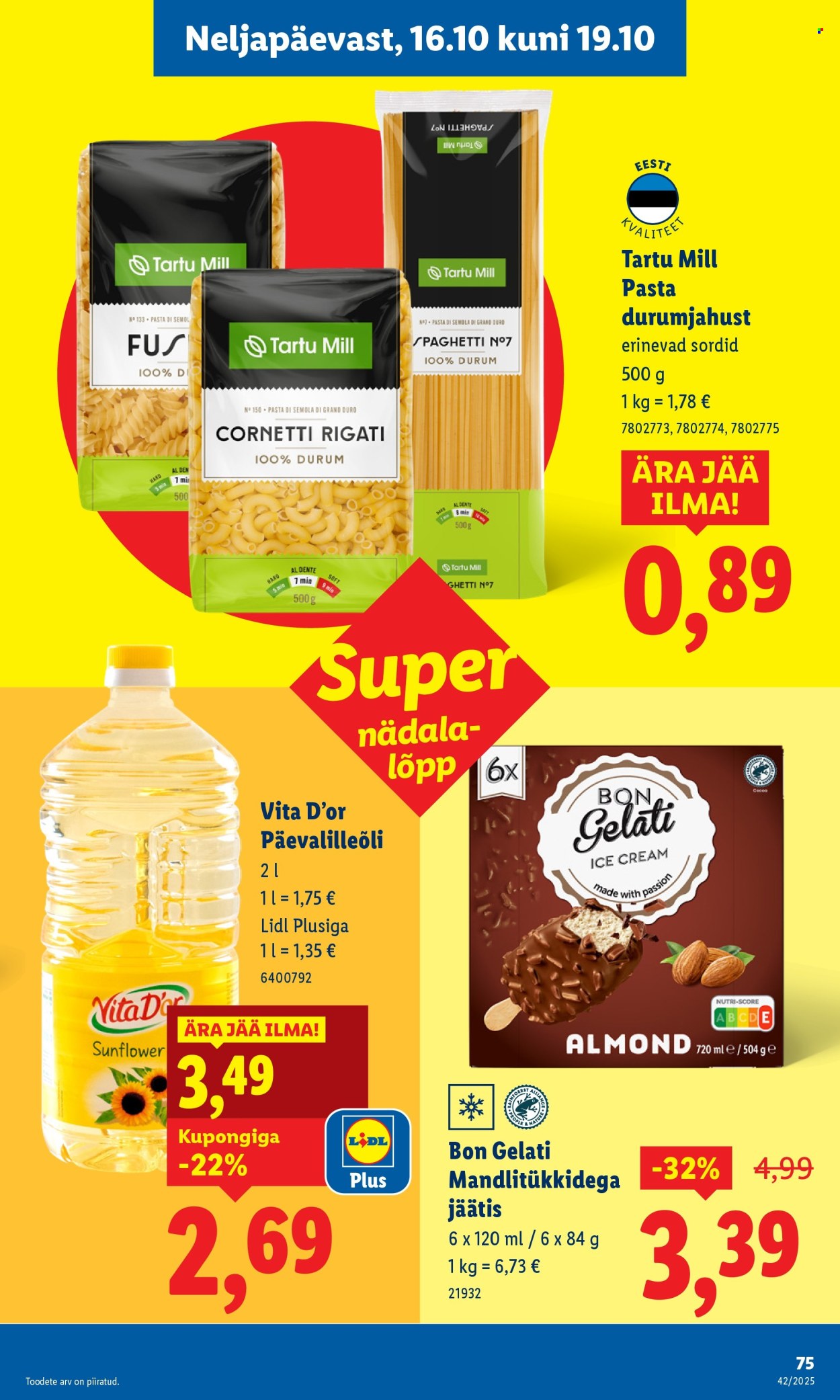 lidl - Lidl kliendileht - Kliendileht (13.10 - 19.10.2025) - page: 75