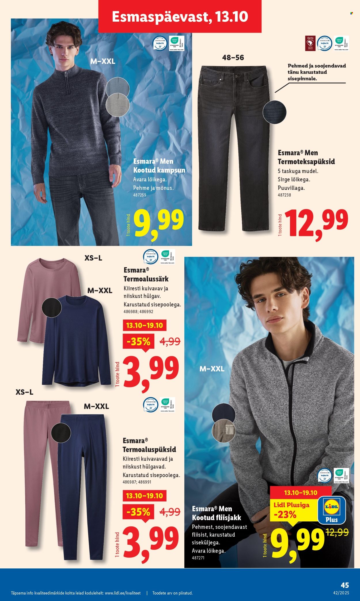 lidl - Lidl kliendileht - Kliendileht (13.10 - 19.10.2025) - page: 45