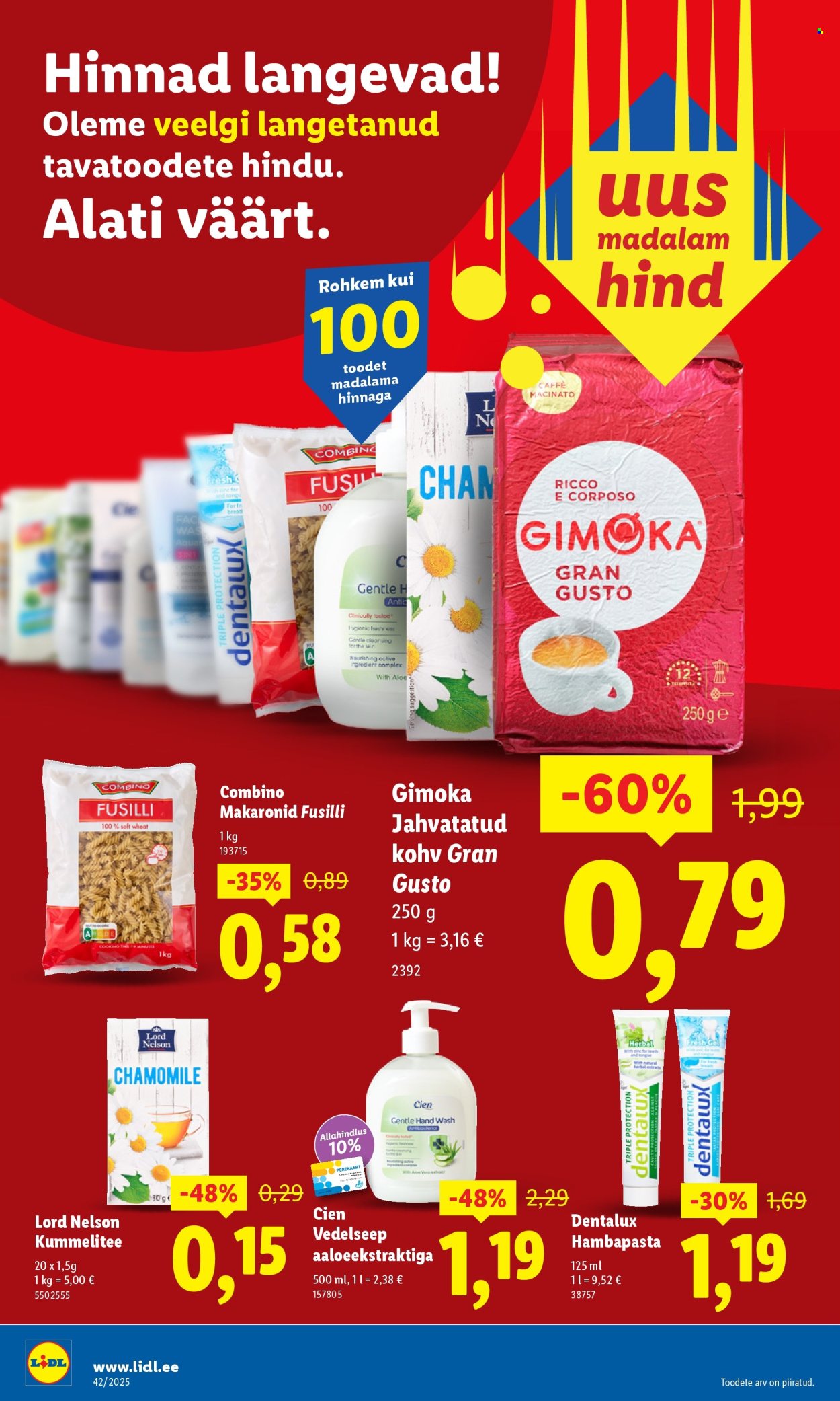 lidl - Lidl kliendileht - Kliendileht (13.10 - 19.10.2025) - page: 2