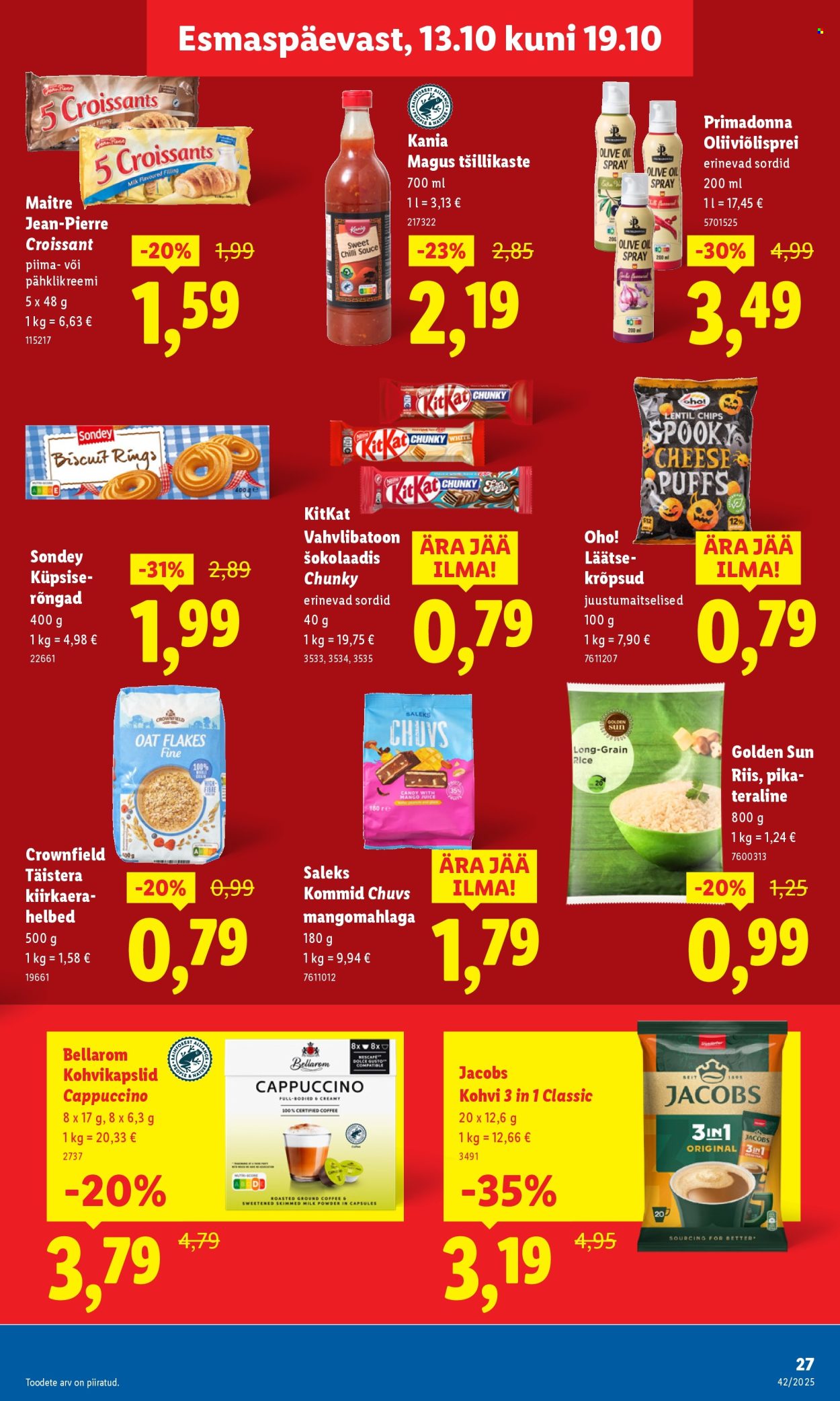 lidl - Lidl kliendileht - Kliendileht (13.10 - 19.10.2025) - page: 27
