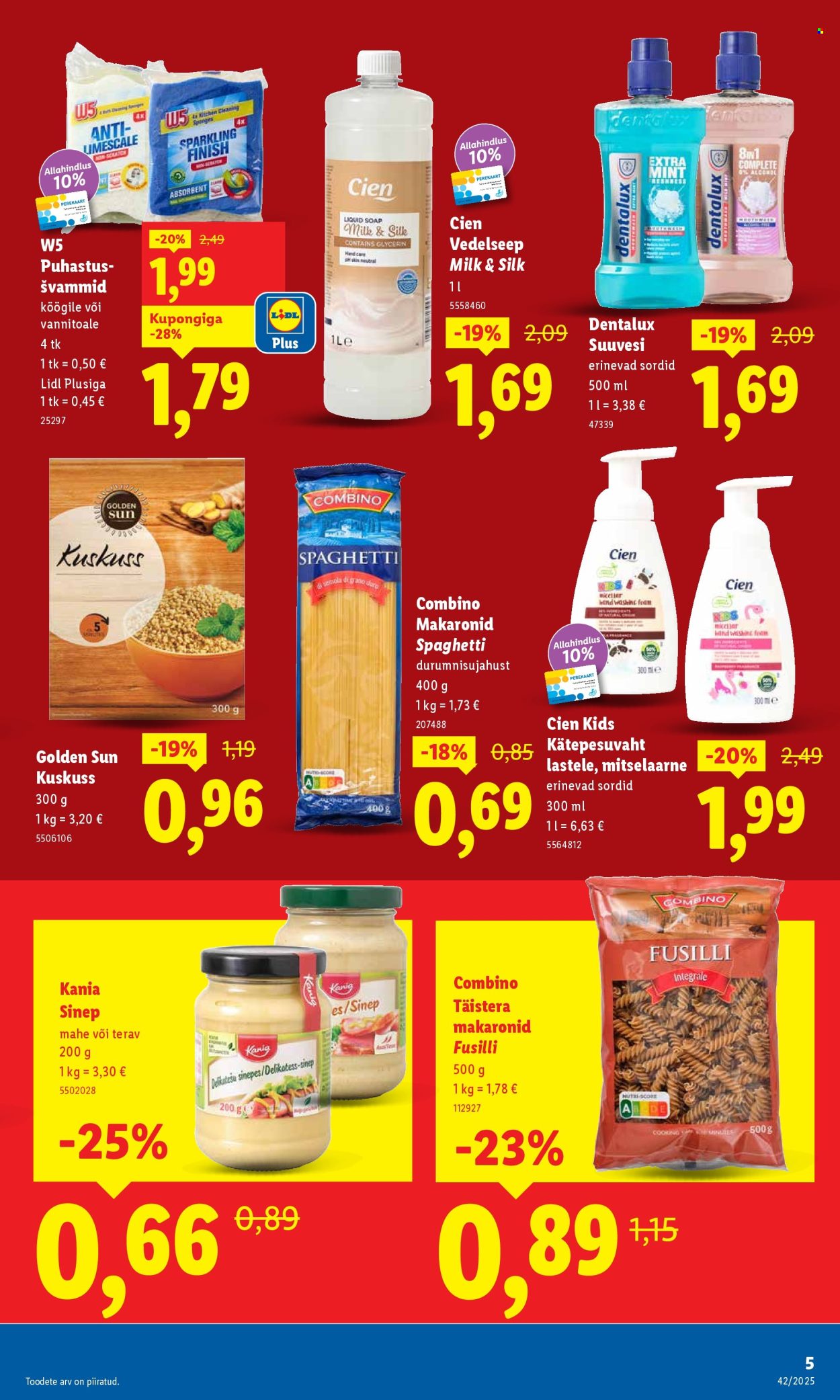 lidl - Lidl kliendileht - Kliendileht (13.10 - 19.10.2025) - page: 5