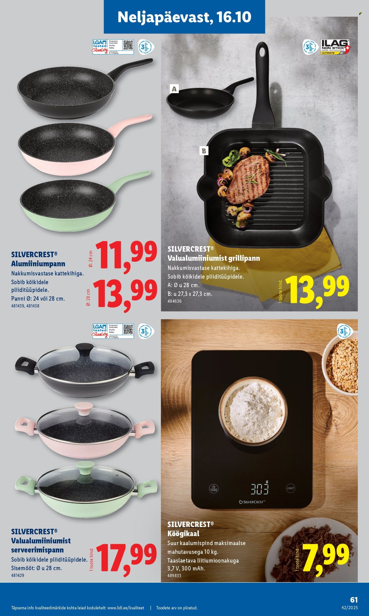lidl - Lidl kliendileht - Kliendileht (13.10 - 19.10.2025) - page: 61