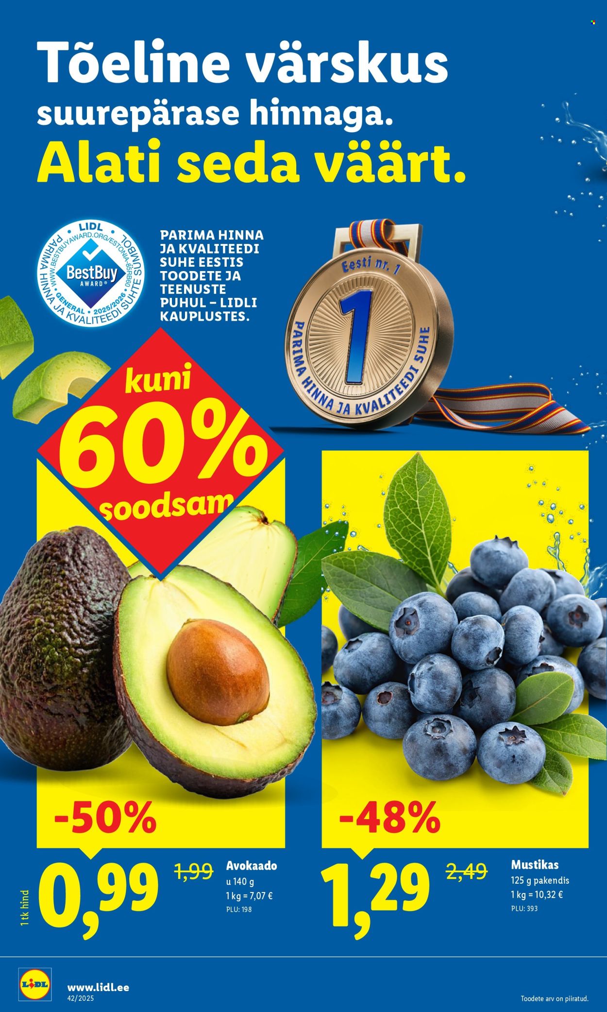 lidl - Lidl kliendileht - Kliendileht (13.10 - 19.10.2025) - page: 6