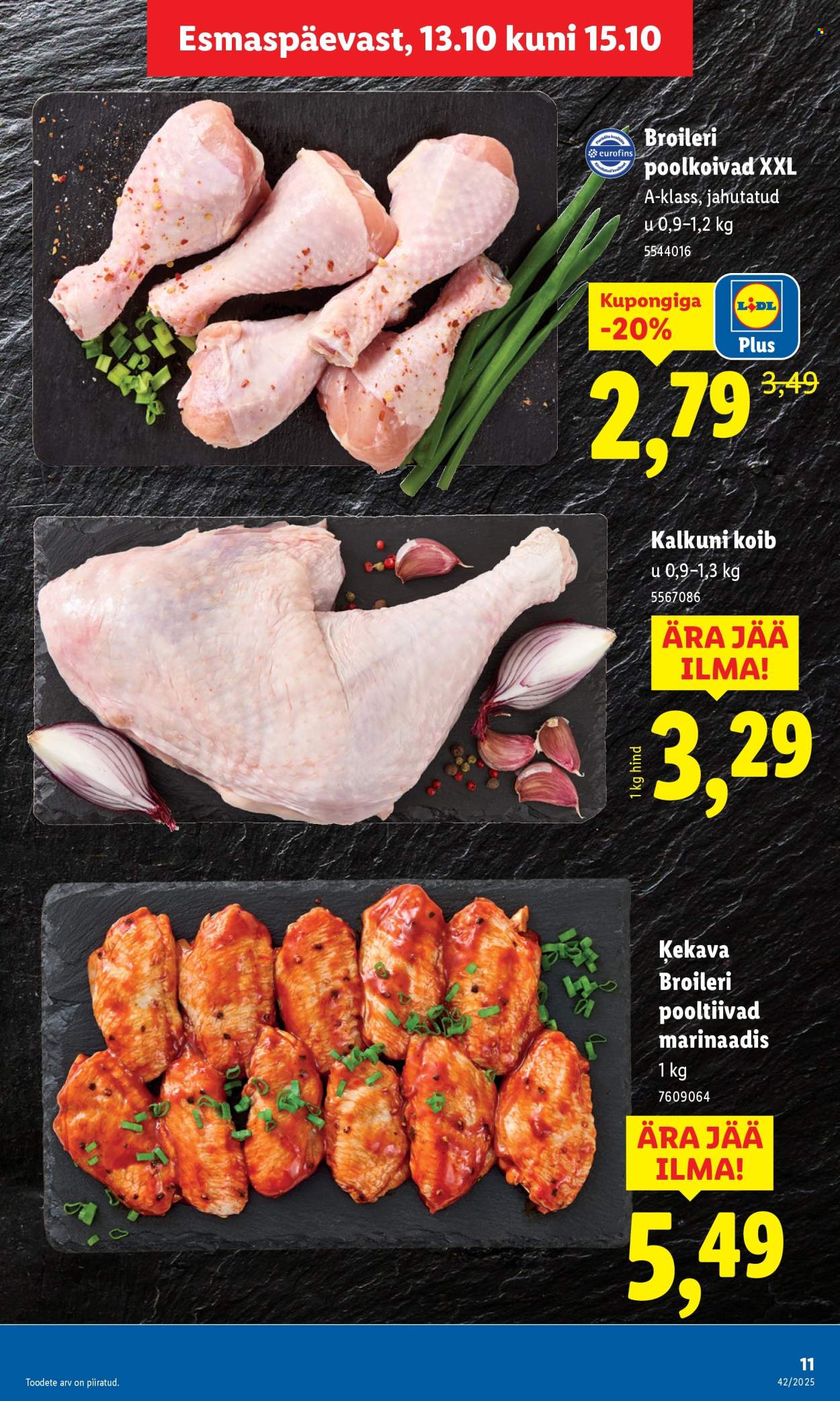 lidl - Lidl kliendileht - Kliendileht (13.10 - 19.10.2025) - page: 11