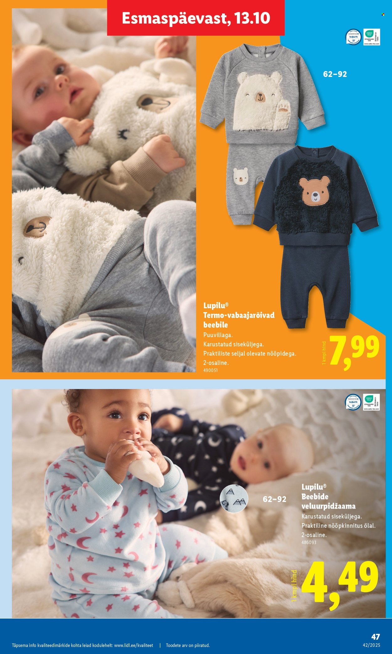 lidl - Lidl kliendileht - Kliendileht (13.10 - 19.10.2025) - page: 47