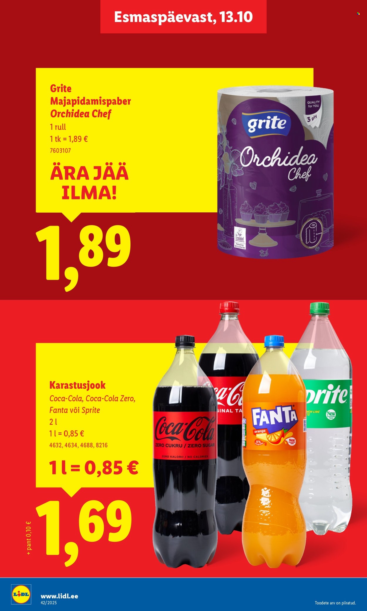 lidl - Lidl kliendileht - Kliendileht (13.10 - 19.10.2025) - page: 12