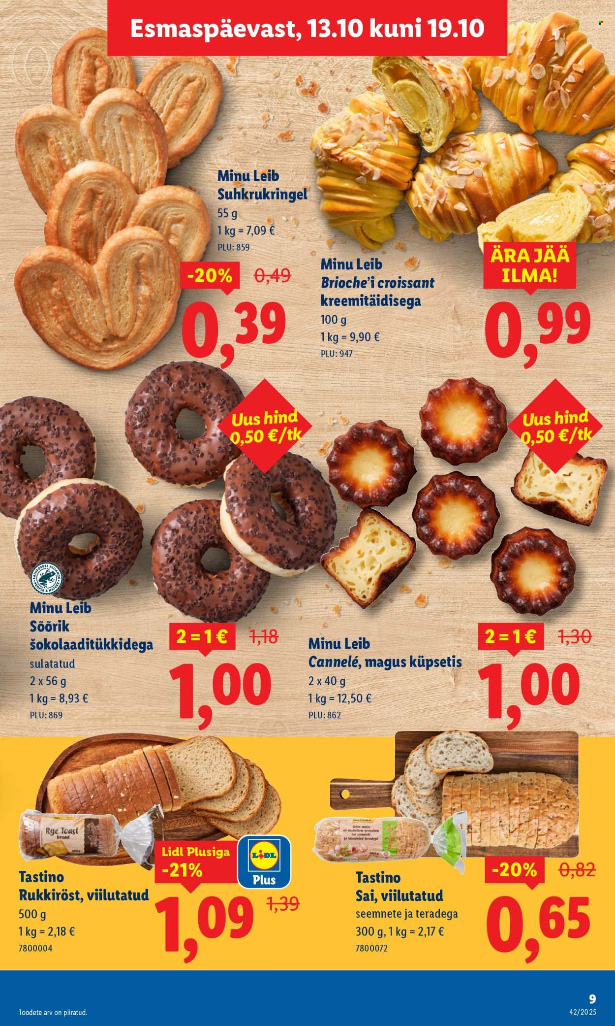 lidl - Lidl kliendileht - Kliendileht (13.10 - 19.10.2025) - page: 9