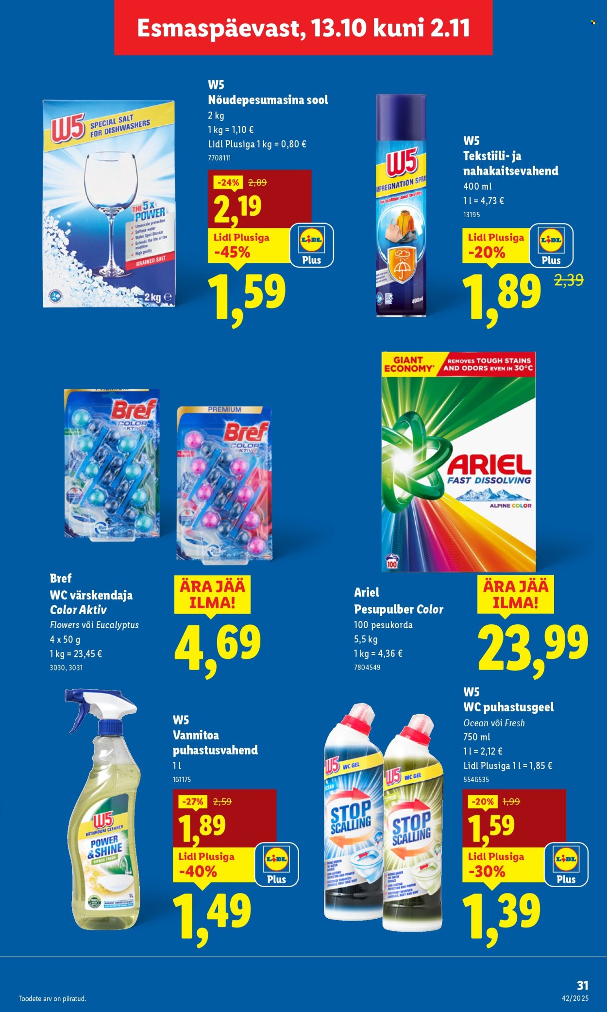 lidl - Lidl kliendileht - Kliendileht (13.10 - 19.10.2025) - page: 31